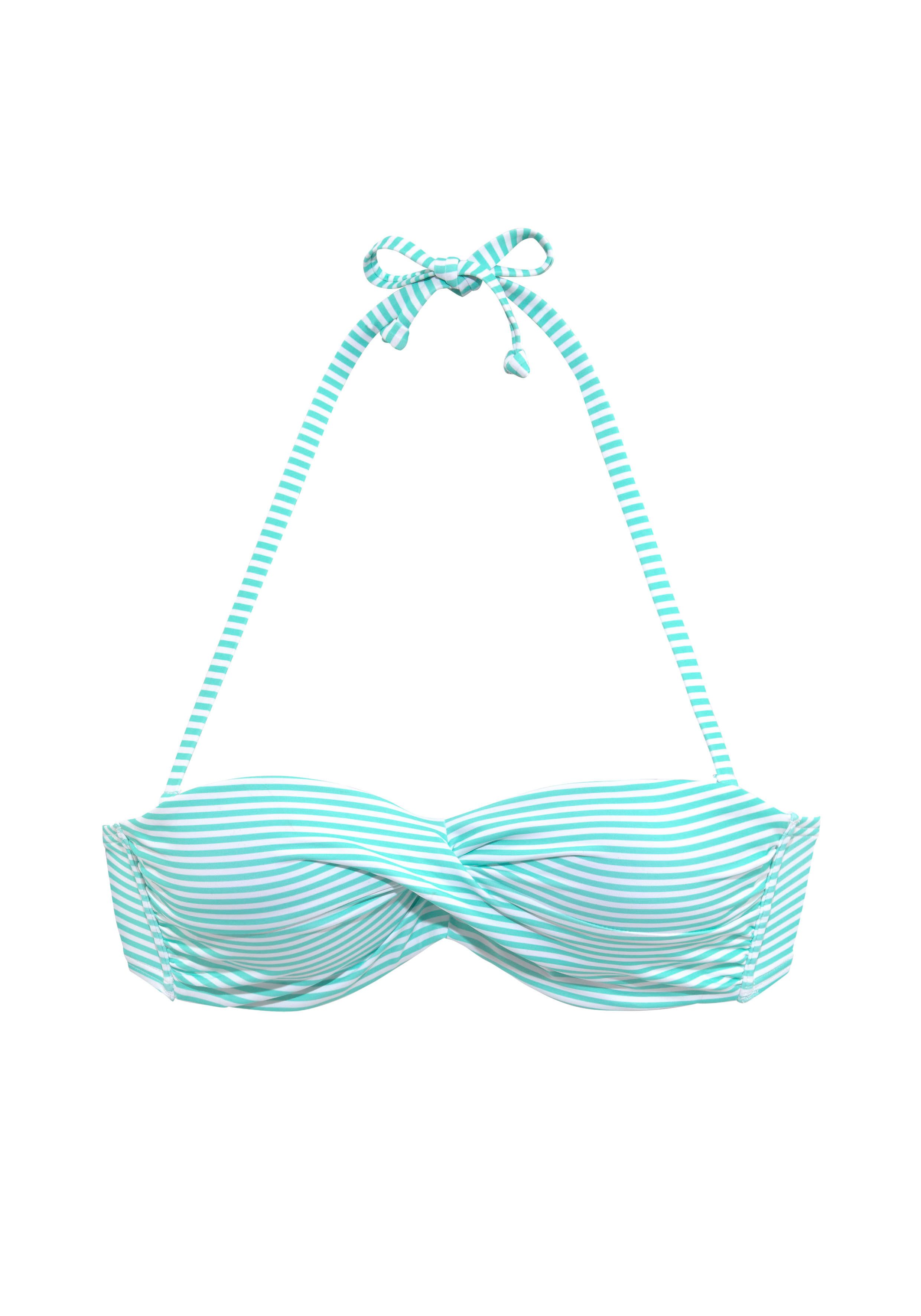 s.Oliver Bügel-Bandeau-Bikini in getwisteter Optik – Bild 5 von 5