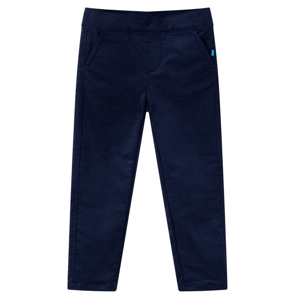 vidaXL Schlupfhose Kinderhose Dunkles Marineblau 116