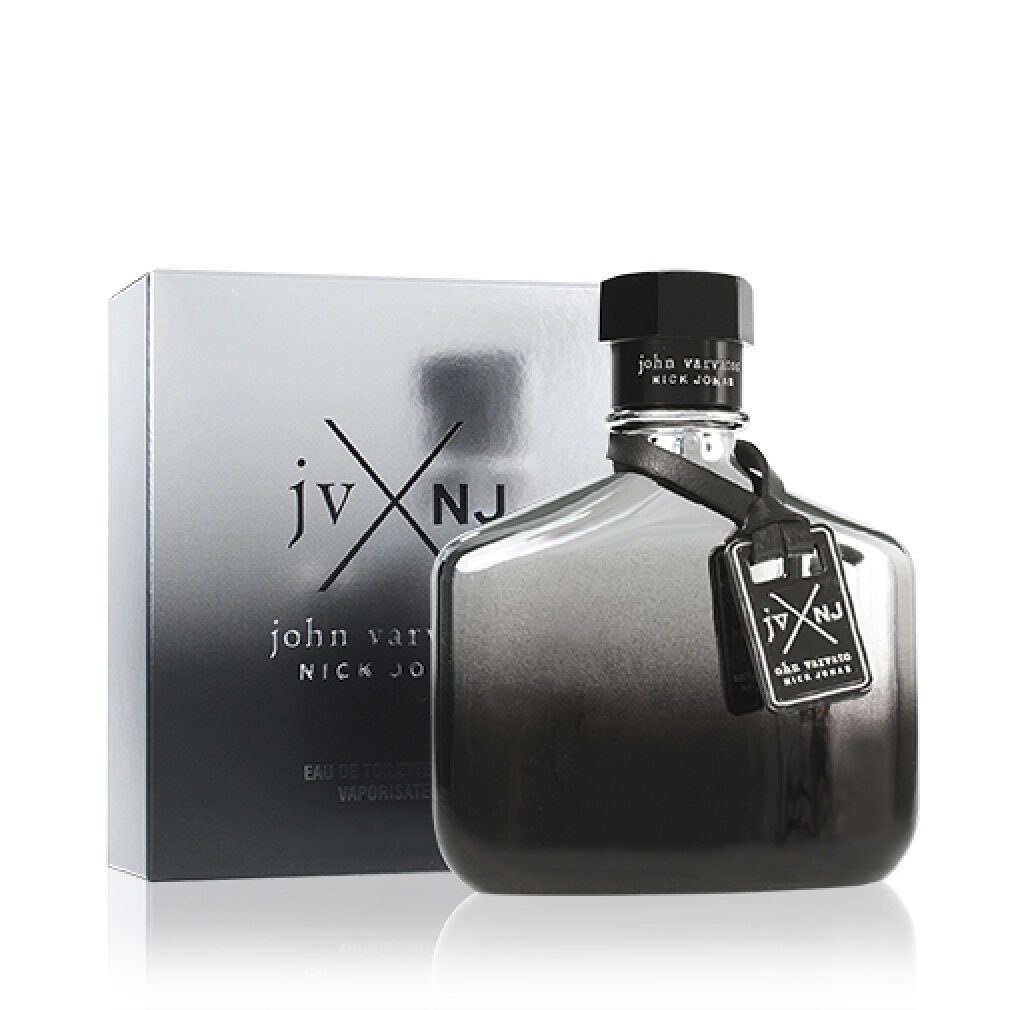 John Varvatos Eau de Toilette Nick Jonas JVxNJ Silver Eau de Toilette Für Männer