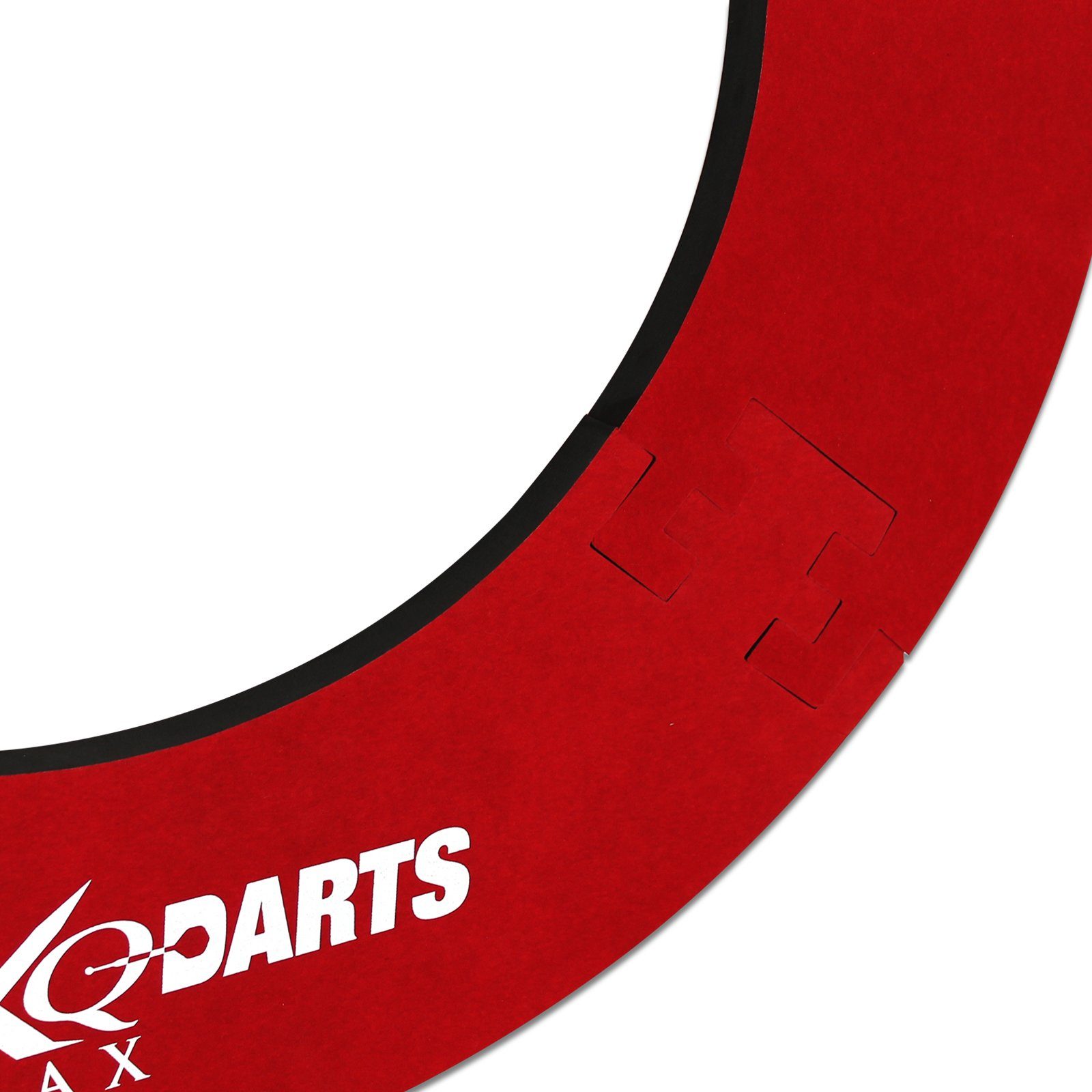 Auffangring Zähler, Pfeile, Darts Dartboard Surround Catchring inkl. - Dartscheibe XQMAX Steeldart Wurflinie, rot, Ring (Dartset),