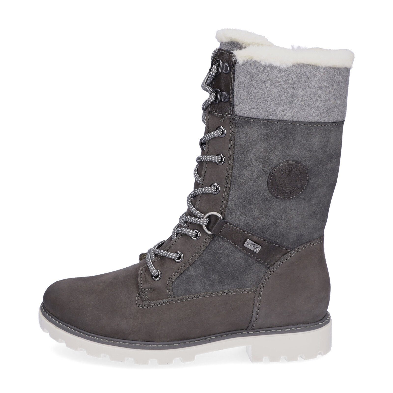 Remonte Remonte Damen Winter Schnürboot grau Schnürboots