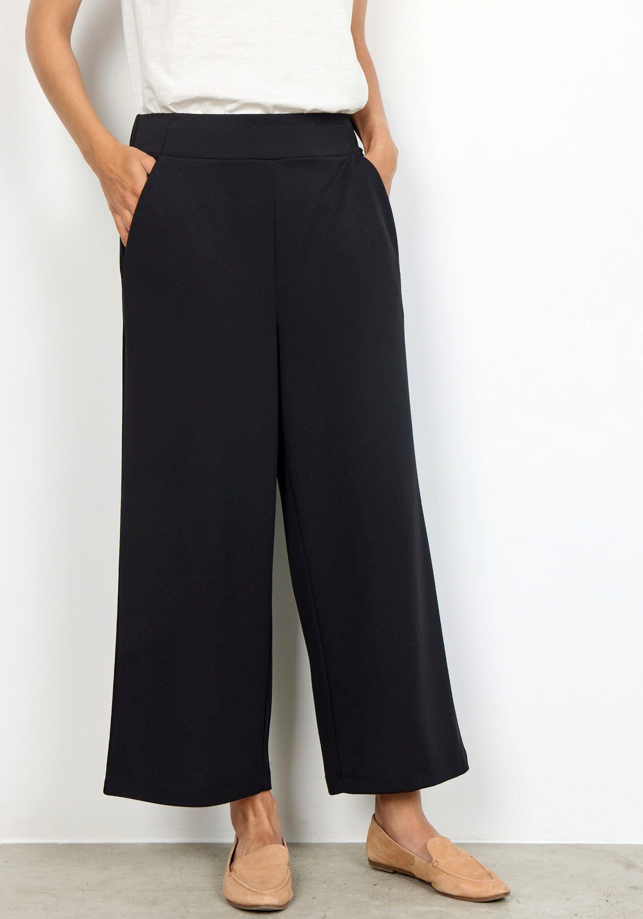 Wir stellen supergünstige Produkte vor soyaconcept 7/8-Hose SC-SHIAM36 in Culotte 9999-BLACK Form