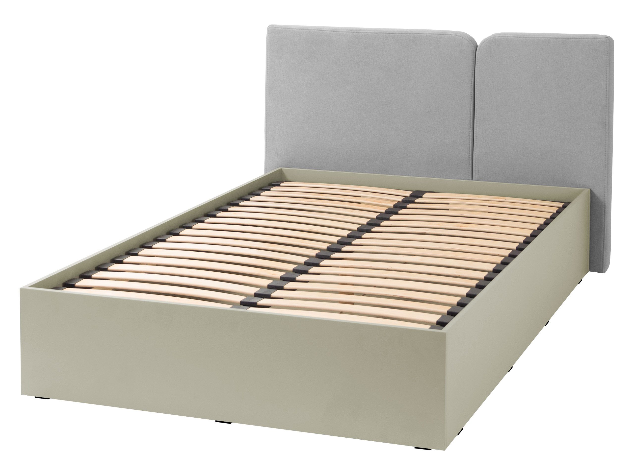 MIRJAN24 Jugendbett Luca LC14 (mit Bettkasten), Leistenlattenrost mit Metallrahmen, 120x200 cm