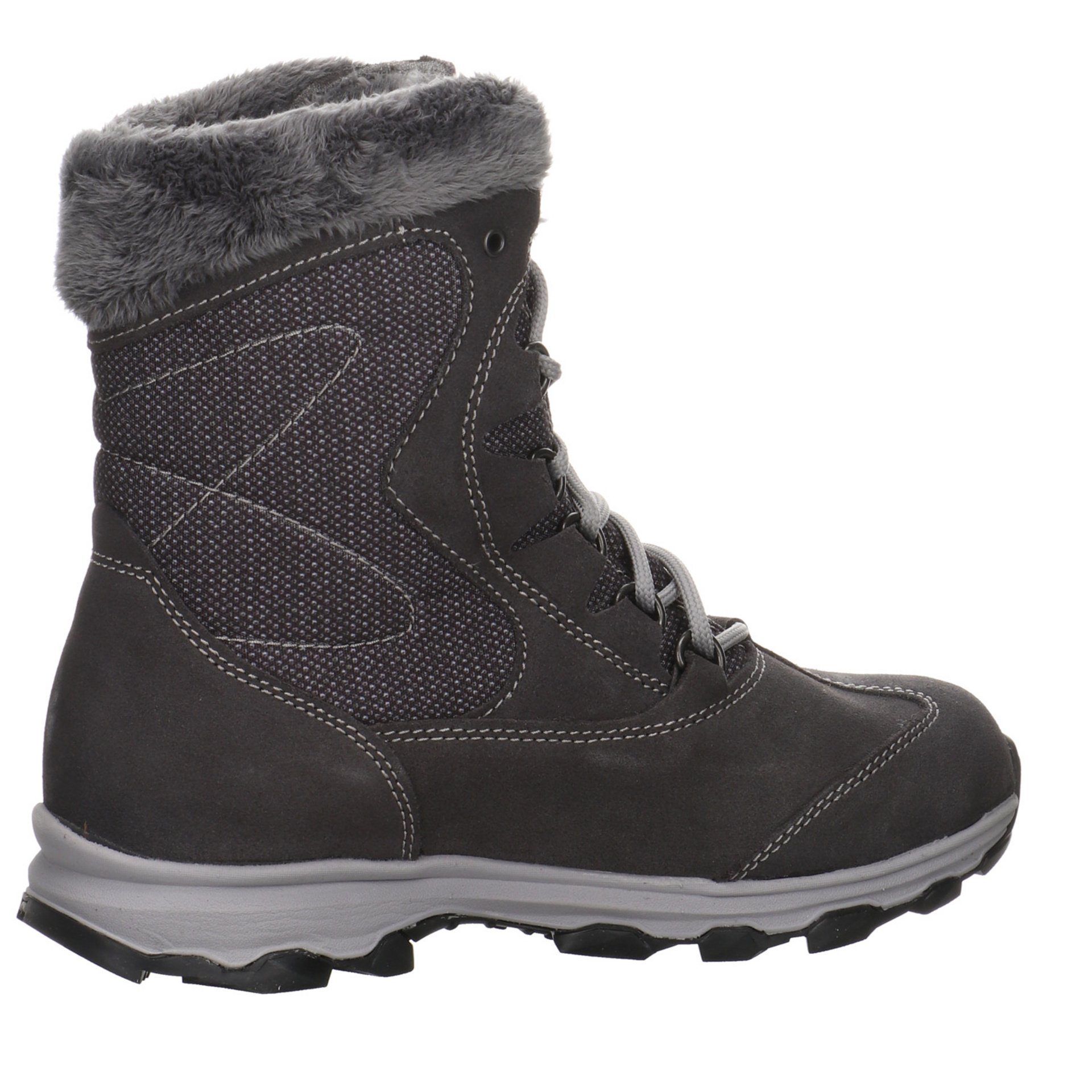 Leder-/Textilkombination Lady Boots Snowboots Civetta Grau GTX (11602028) Leder-/Textilkombination Meindl