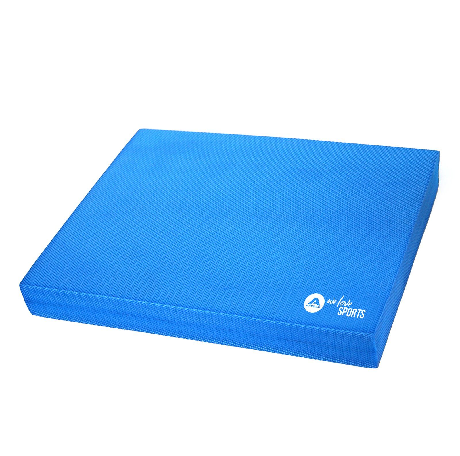 Apollo Balanceboard kleine Koordinationsmatte Balance Pad, 6 cm dick, gelenkschonend und hautverträglich Blau