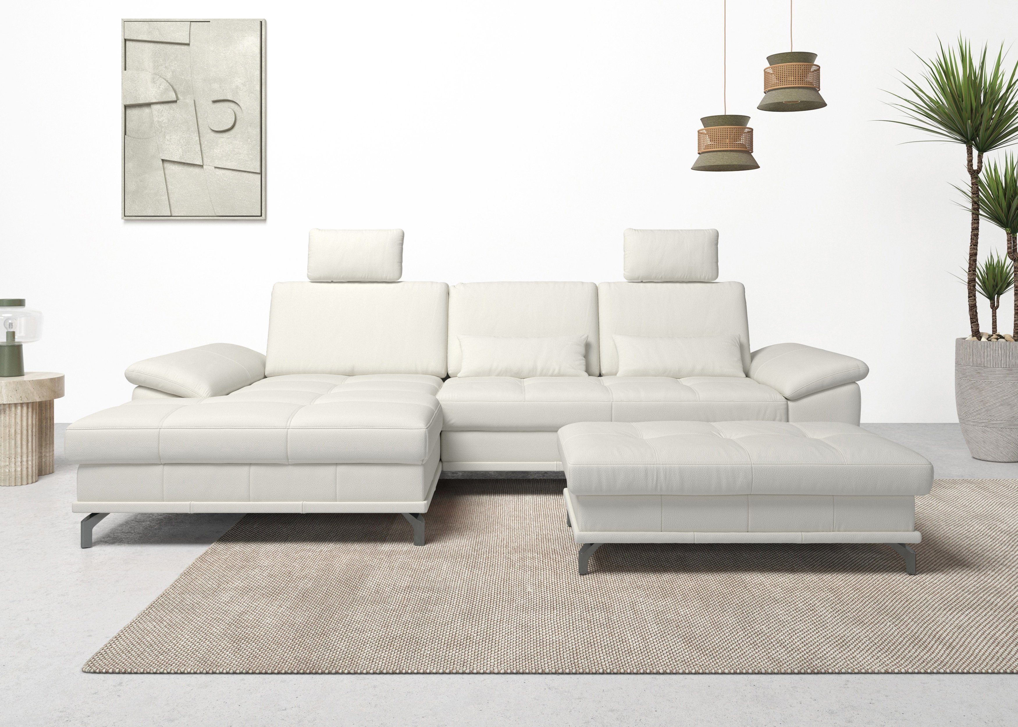 Places of Style Ecksofa Costello L-Form, günstig online kaufen