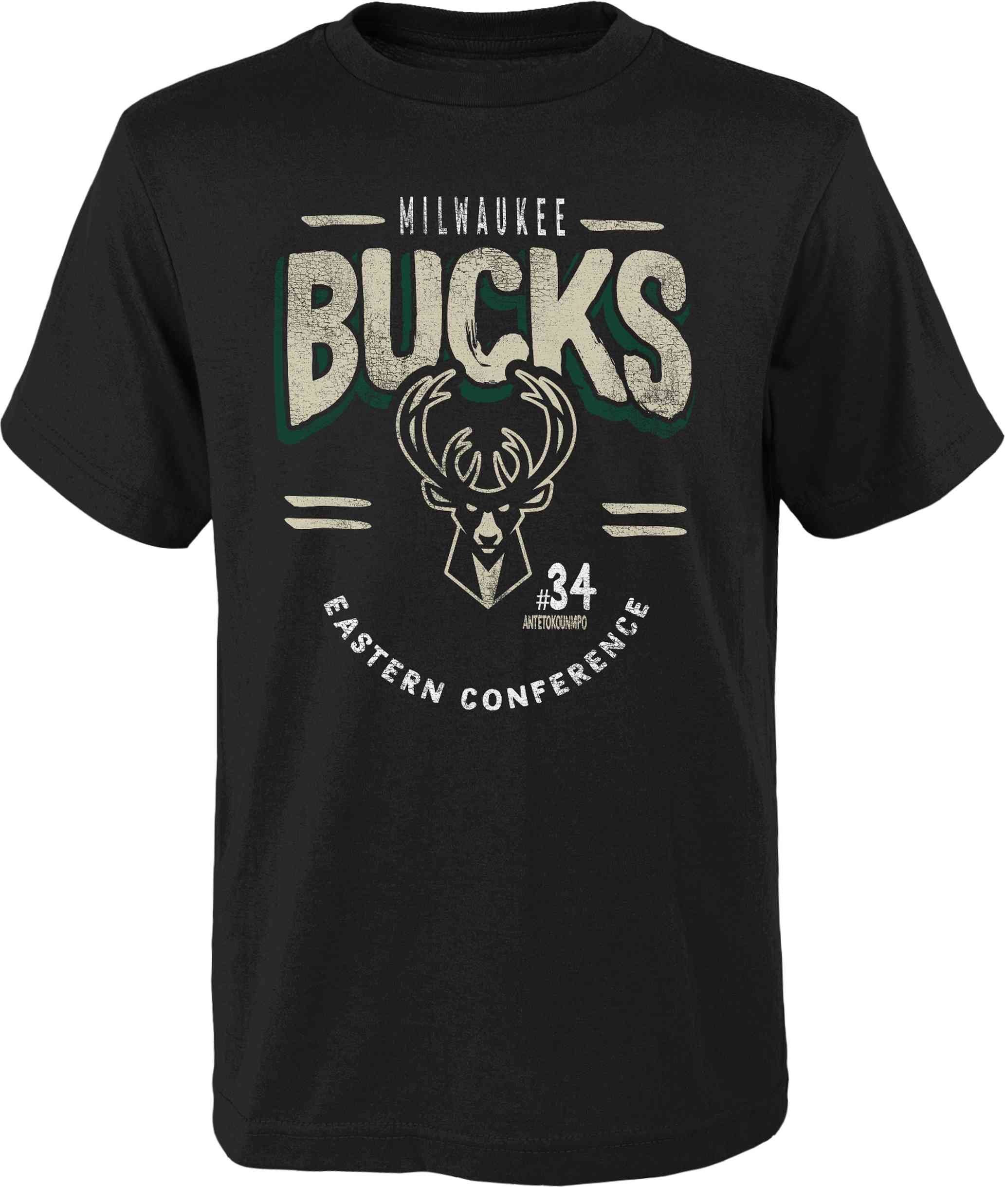 T-Shirt NBA Bucks Antetokounmpo String Milwaukee First Outerstuff