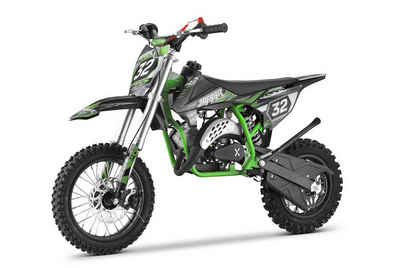 Nitro Motors Dirt-Bike Jafaar XXL Tuning 60cc 12/10 Zoll Pullstart Dirtbike Crossbike, 1 Gang