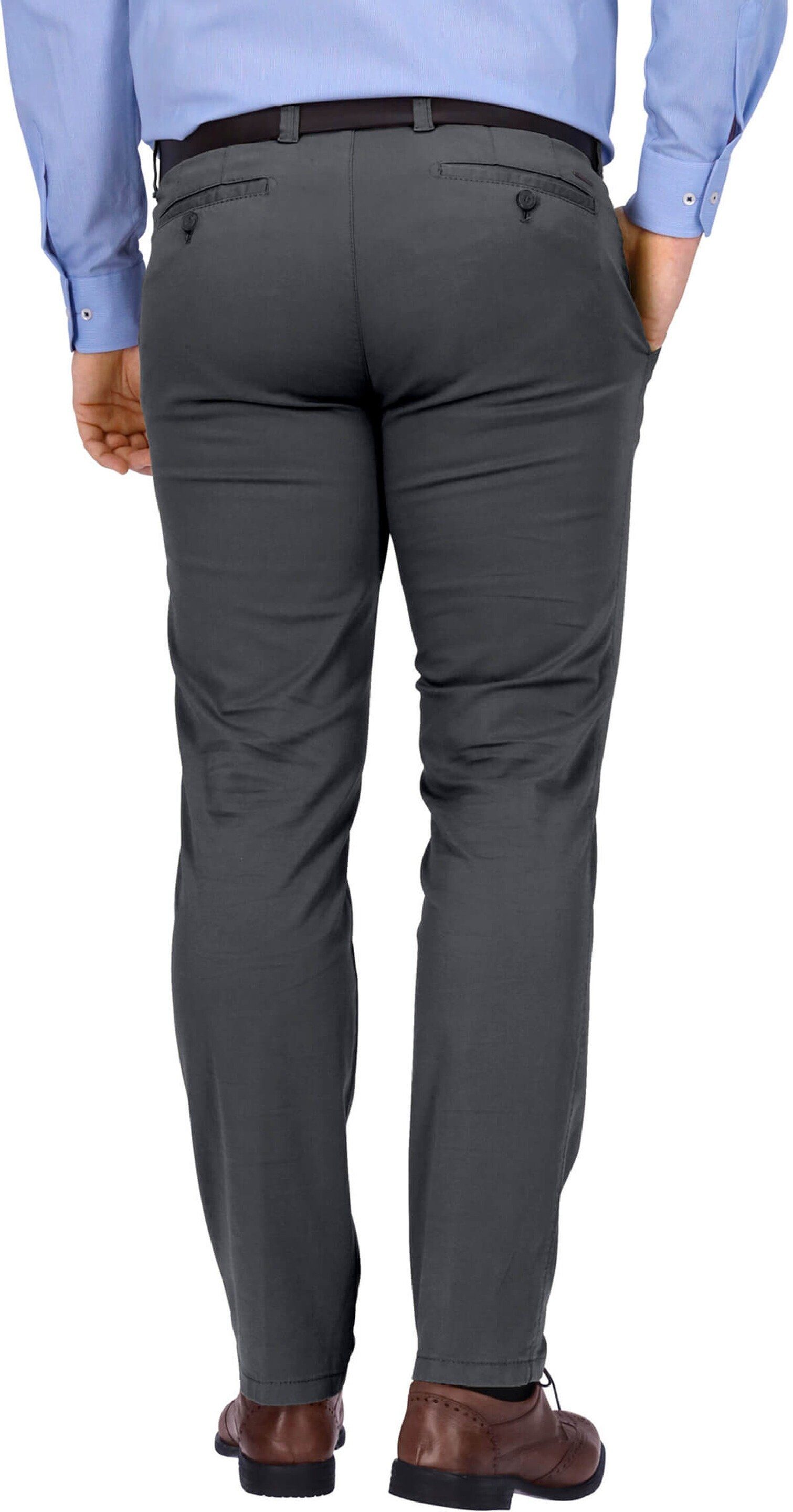 EUREX by BRAX Stoffhose Baumwoll-Stretch-Hose anthrazit Jim günstig online kaufen