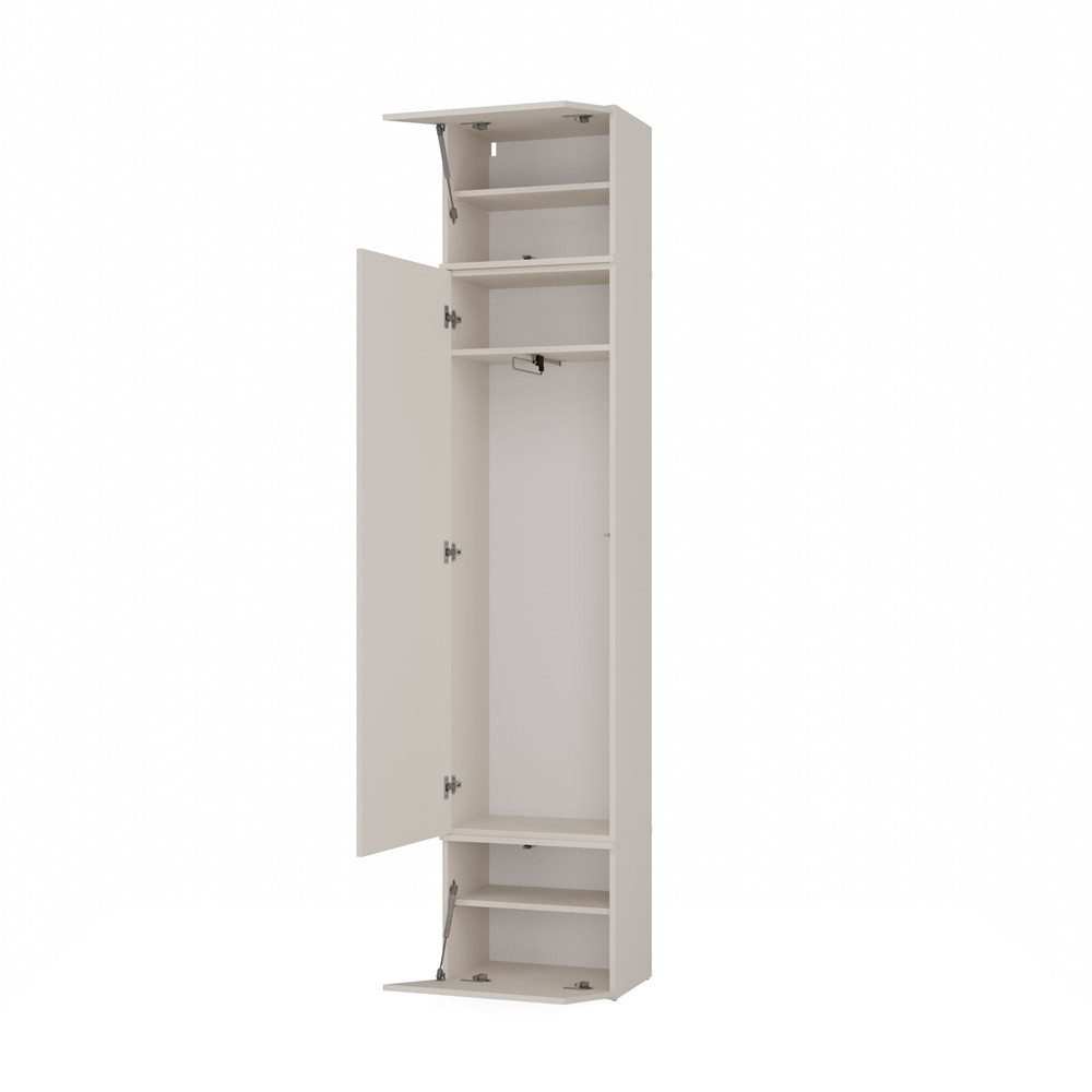 Raumhirsch Furniture Schuhschrank Garderobenschrank mit Stauraum (Maße 35 x 50 x 238 cm)
