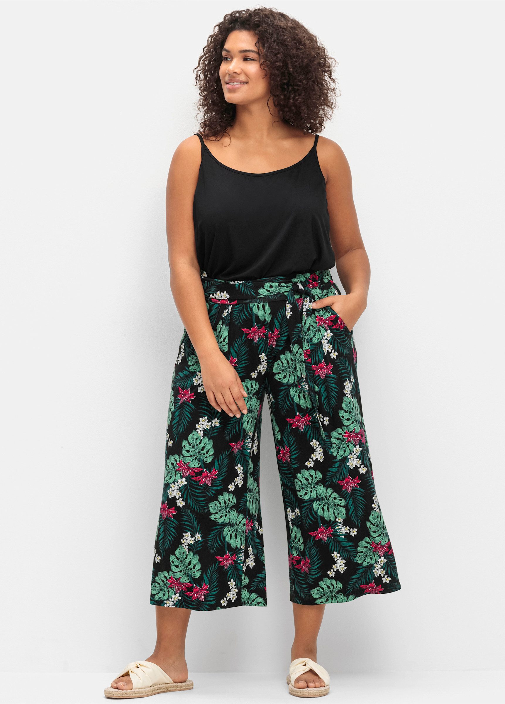 Sheego Shirttop Spaghettitop . günstig online kaufen