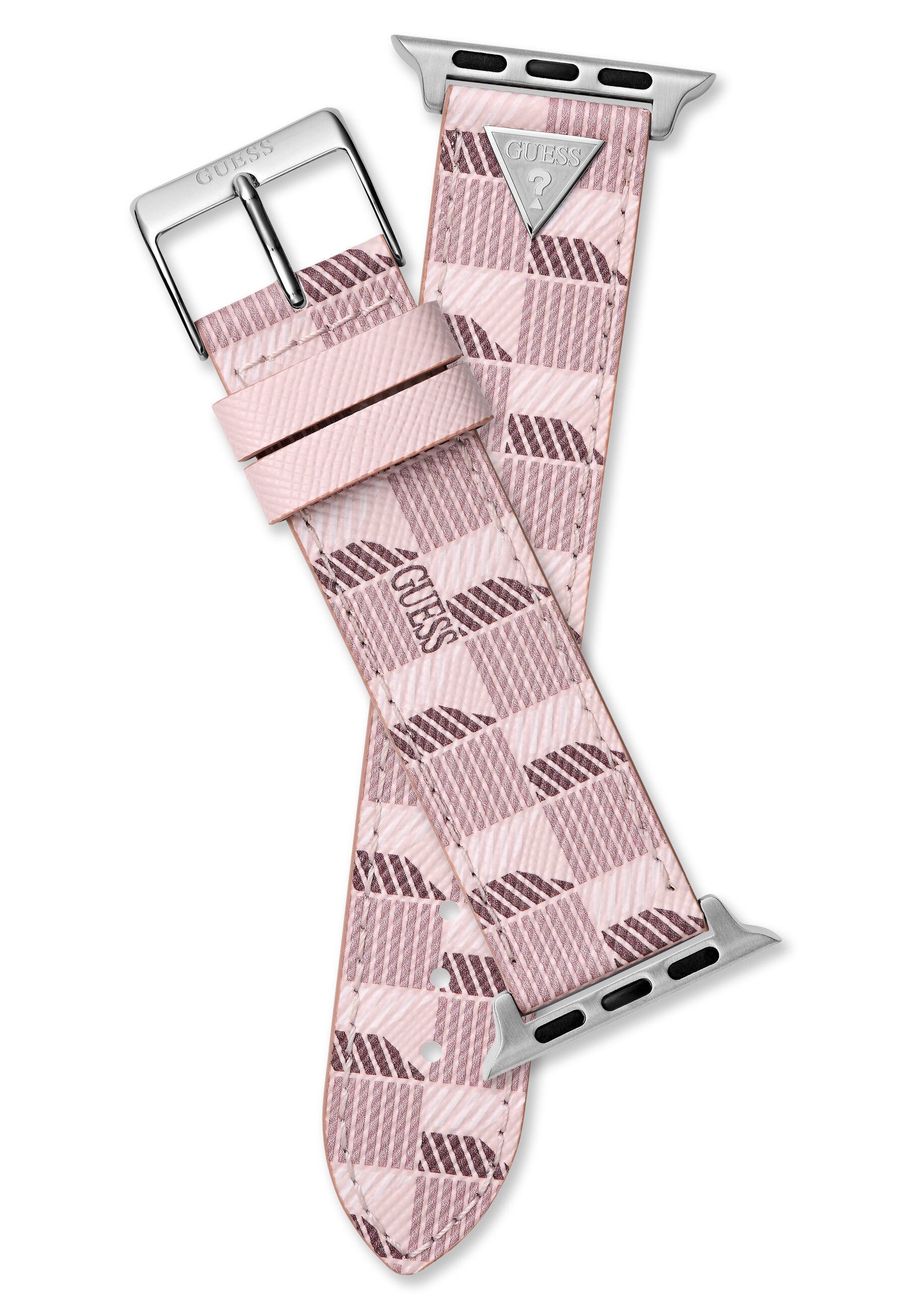 Guess Uhrenarmband GUESS APPLE BAND (38MM-40MM), Armband: 100% Genuine Leat günstig online kaufen