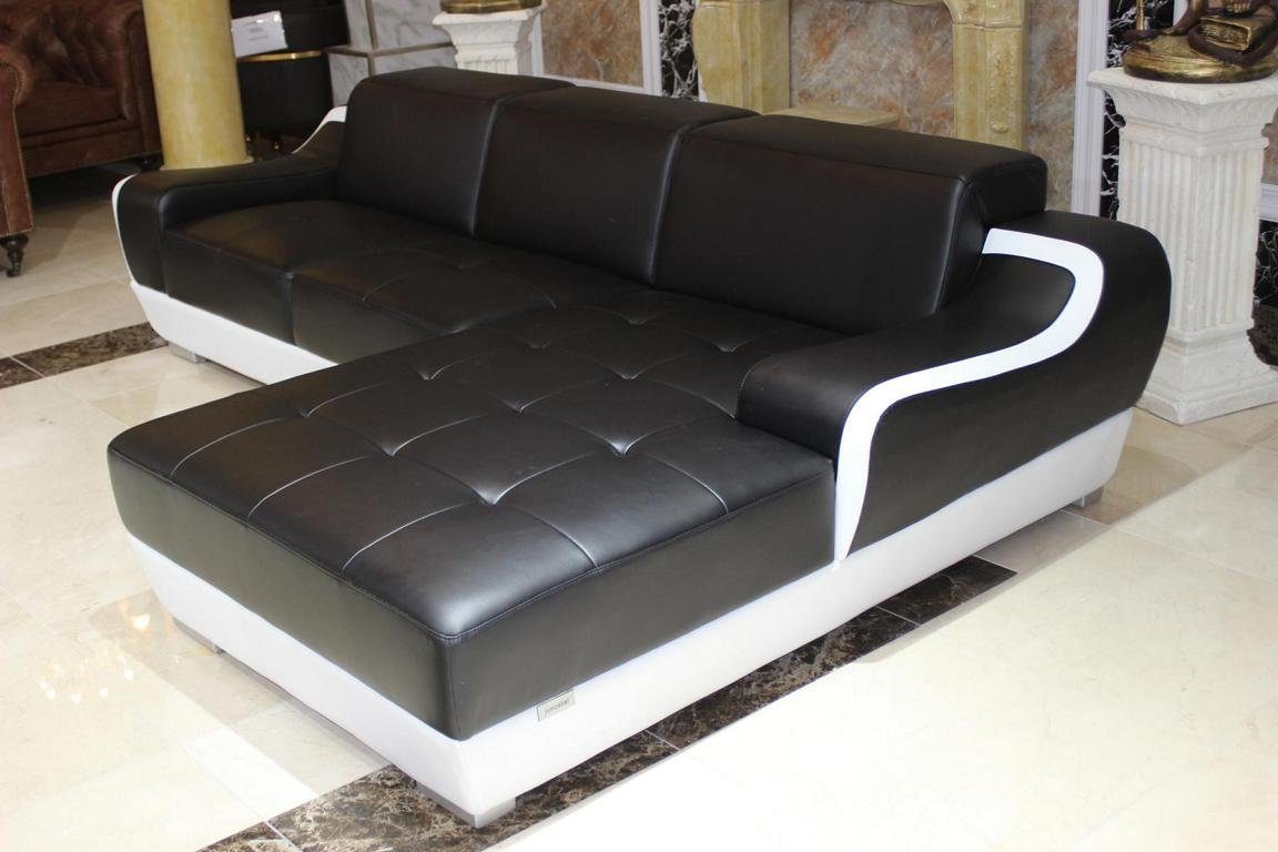 Ecksofa Sofa Wohnlandschaft Sofort Ecksofa Couch JVmoebel Couch L-Form Garnitur Moderne