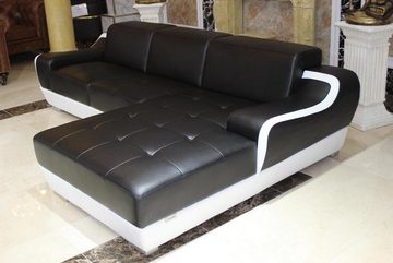 JVmoebel Ecksofa Sofa L-Form Couch Wohnlandschaft Ecksofa Garnitur Moderne Couch Sofort