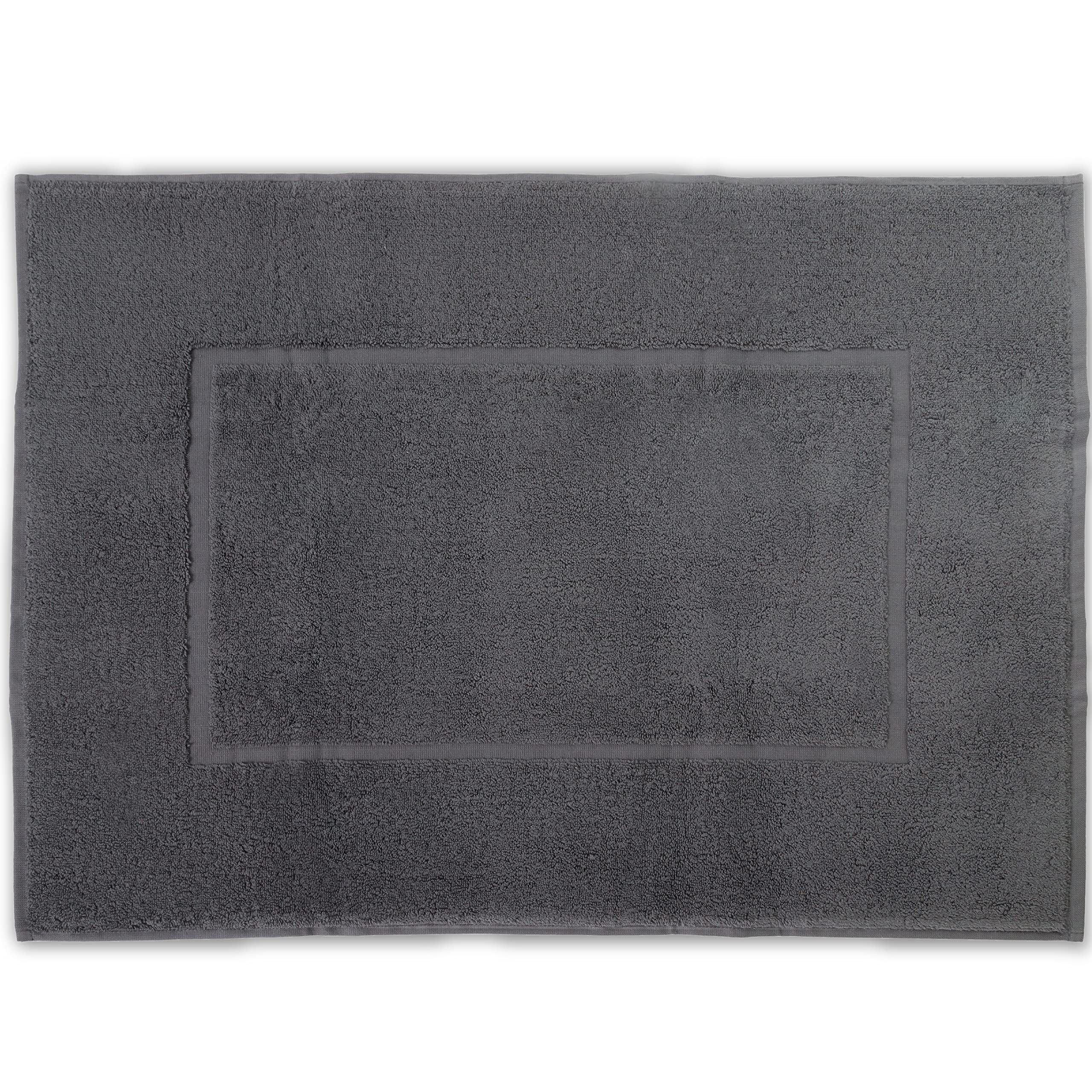 VALNEO Badematte Badezimmerteppich 50x70 cm aus 100% Baumwolle, waschbar