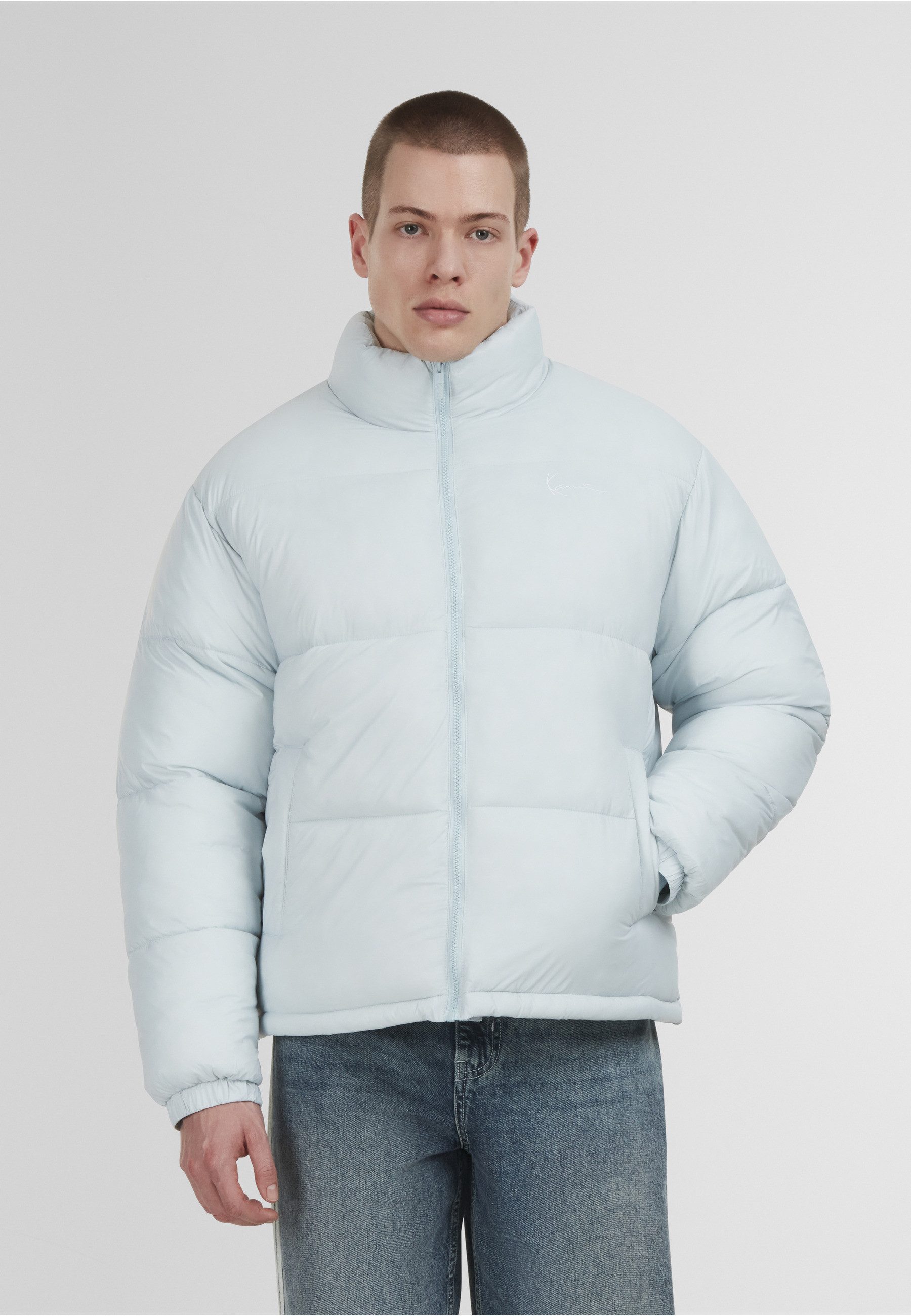 Karl Kani Winterjacke Karl Kani Small Signature Embossed Logo Puffer Jacket (1-St)