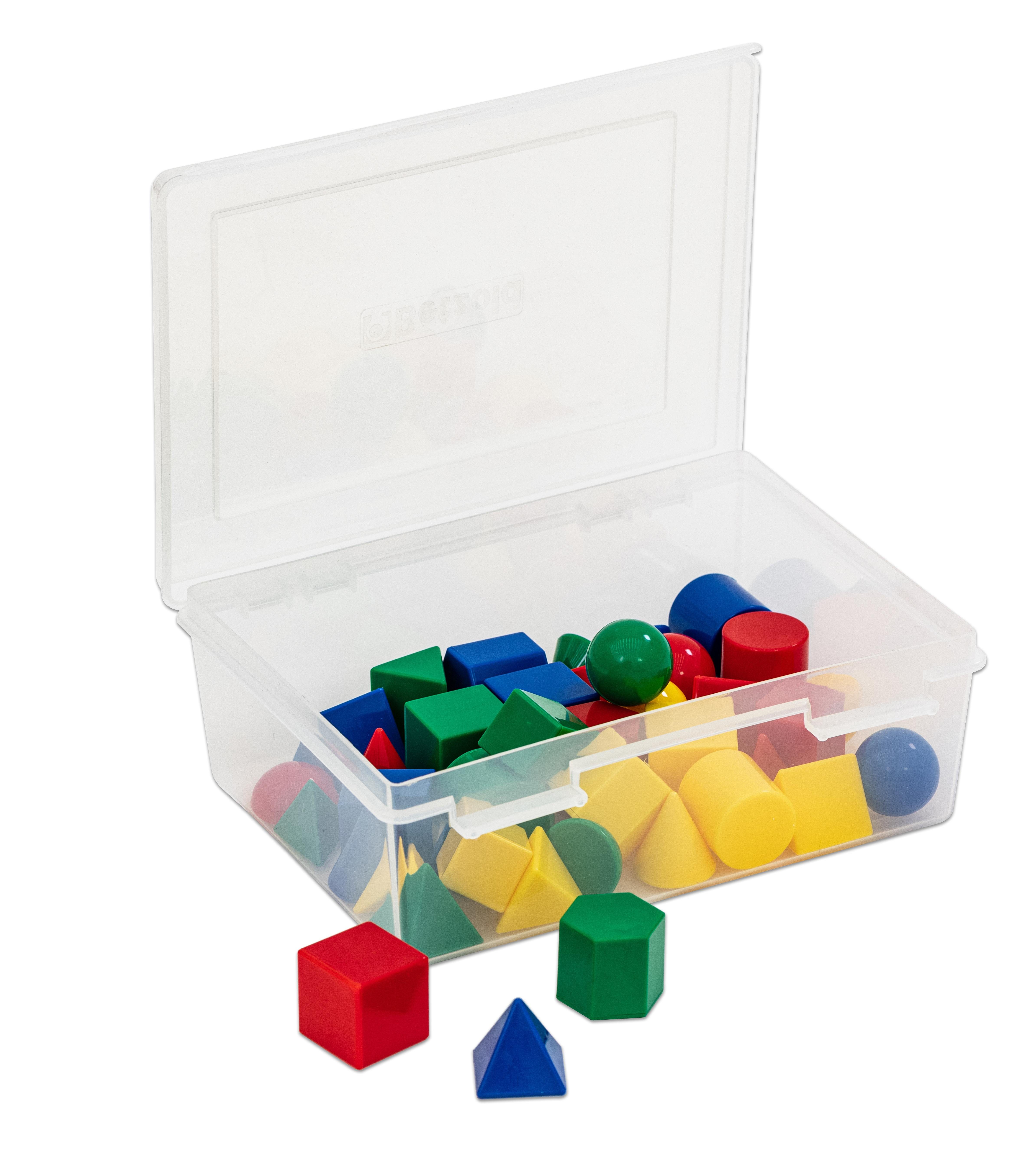 Betzold Lernspielzeug Geometrie-Körper - Kinder Schüler Körperformen Geometrieformen (40-St)