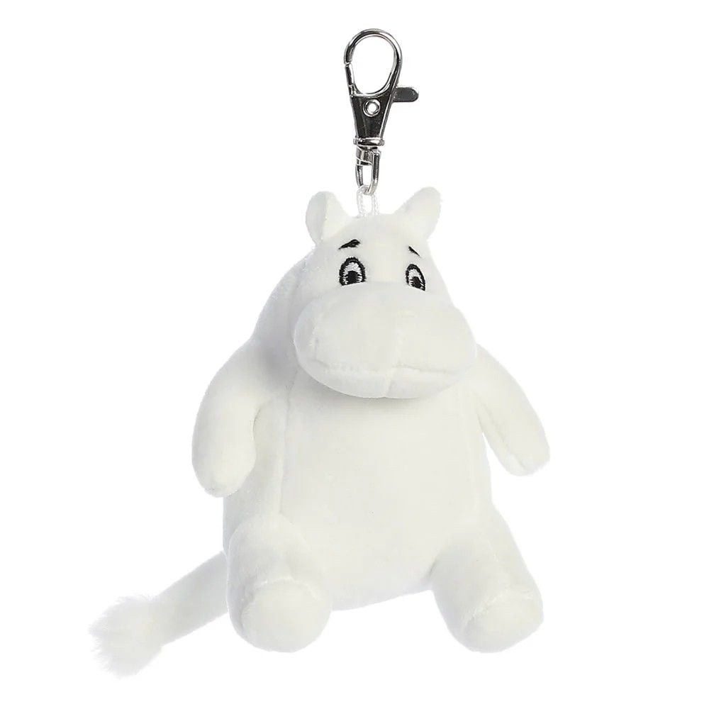 Aurora Kuscheltier Aurora 12856 - Moomin K, Key Clip, Mumin-Schlüsselanhänger, Plüsch/Met