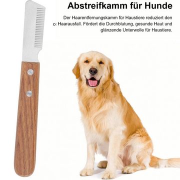 yozhiqu Hundeschermaschine Zupfgeräte, Kämme und Rasierapparate, Werkzeuge für die Tierpflege, Zum Entfernen von losen Haaren, Hautschuppen und Schmutz