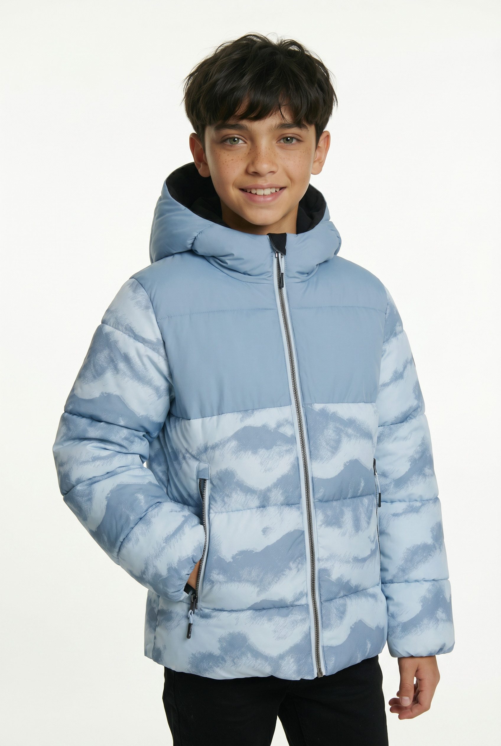 Icepeak Steppjacke KIRN JR wasserabweisend, winddicht, sportlich, aus Polyester