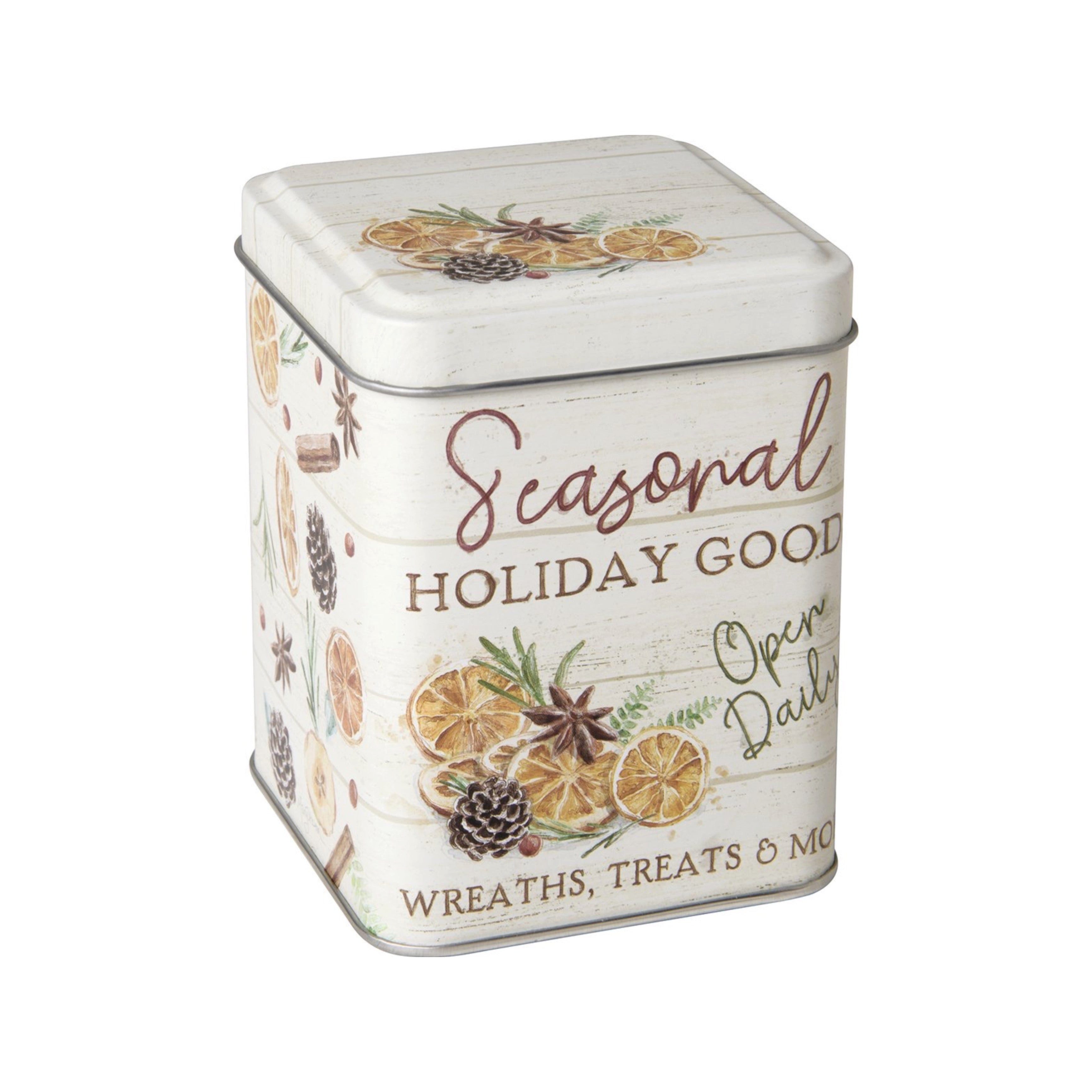 IHR Teedose Teedose quadratisch " Seasonal holiday goods " von ihr - Weihnachten W