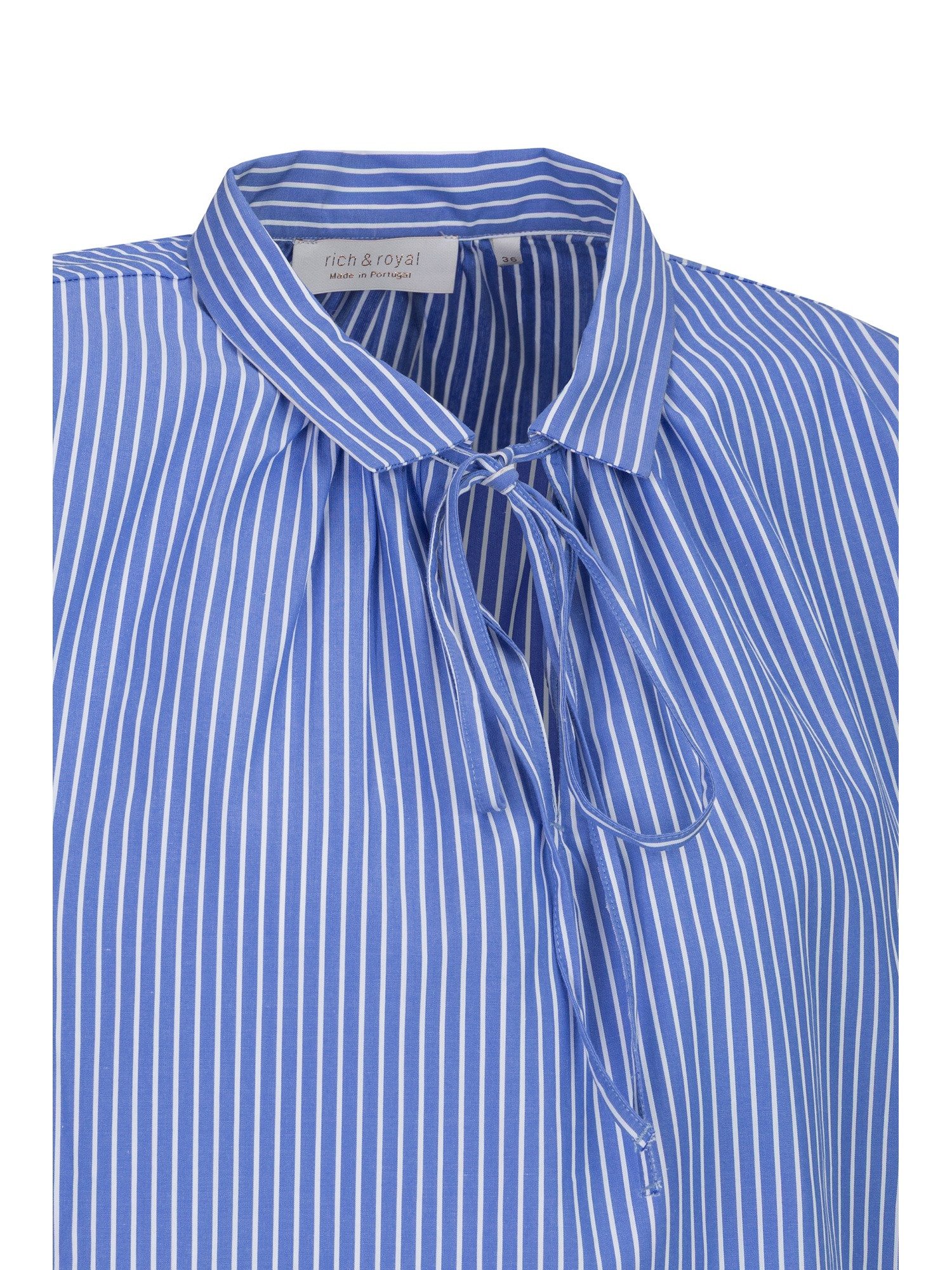 RICHROYAL Klassische Bluse Cotton Stripe