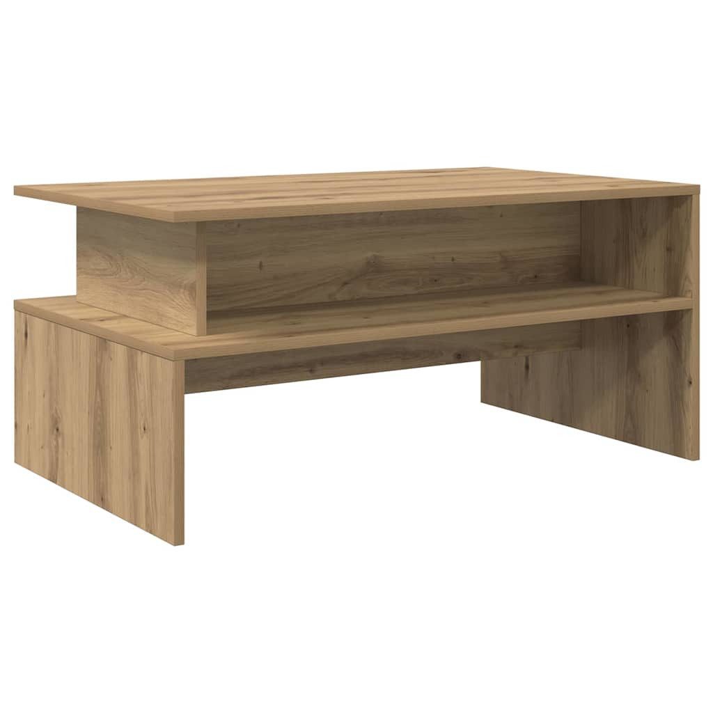 vidaXL Couchtisch Couchtisch Eiche handwerklich 90 günstig online kaufen