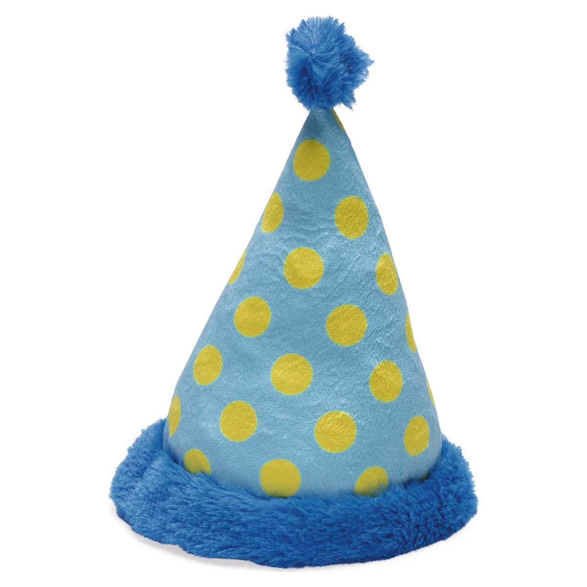 Beeztees Tierkuscheltier Hundespielzeug Partyhut blau