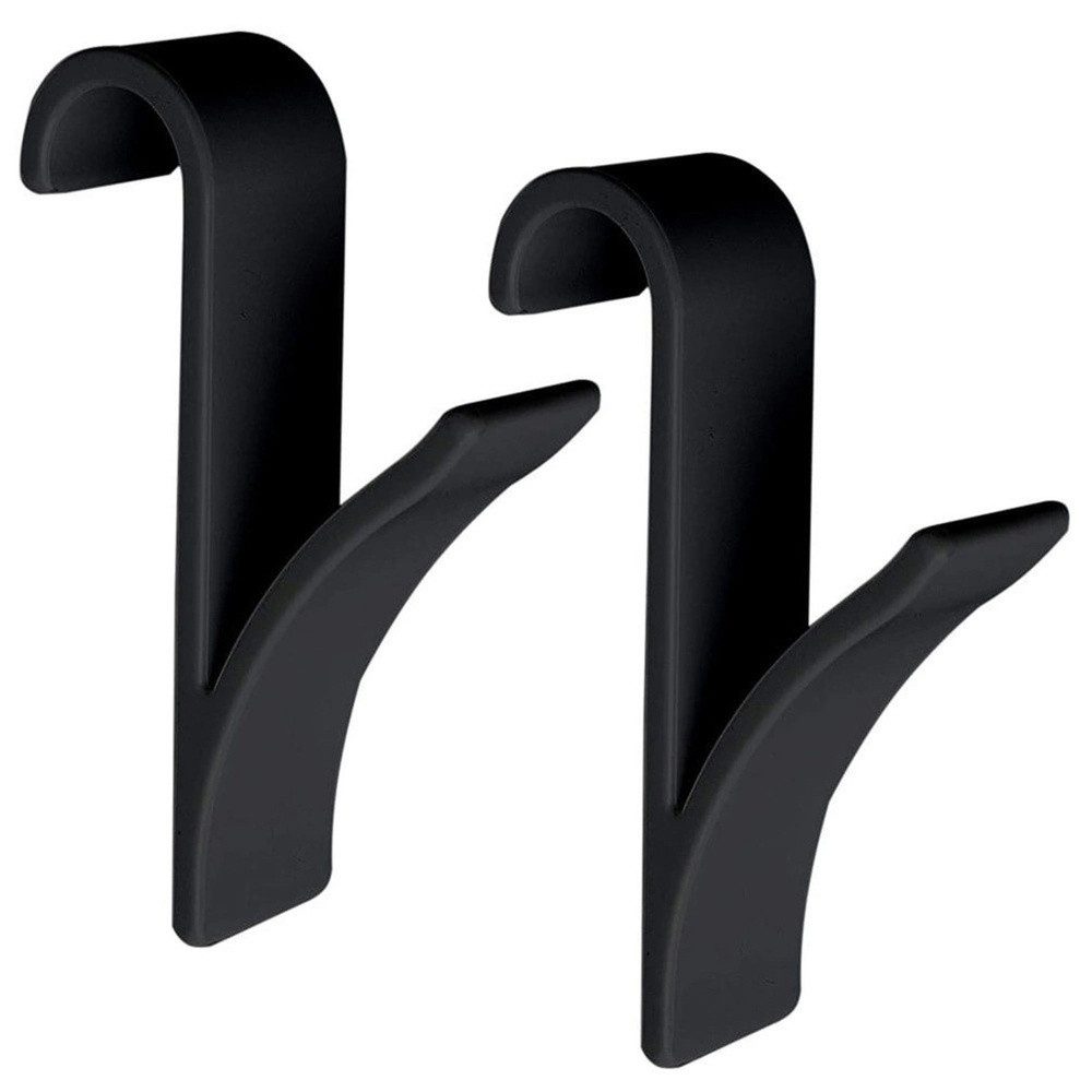 Vilde Handtuchhaken Einhängen aus Kunststoff, Heizkörper,Türen, (2-St., 2er-Set Haken), platzsparend, schnelltrocknend, 6 cm Länge, für Heizkörper