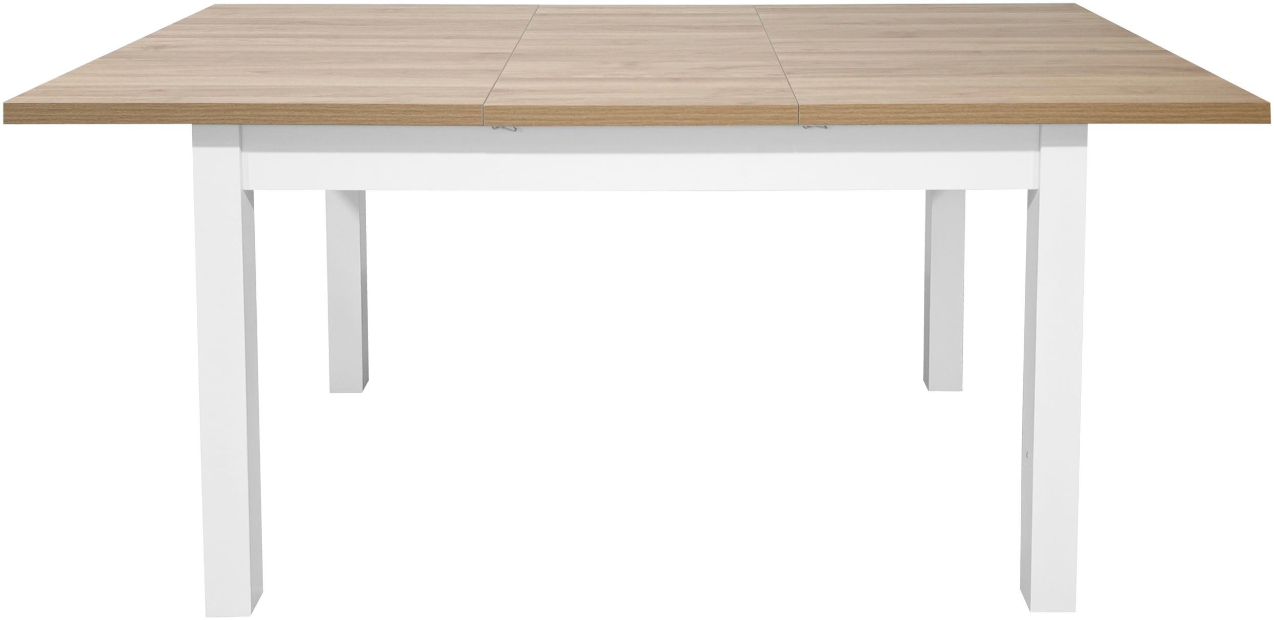 OTTO home Esstisch Ismund, aus Melamin und MDF Holz, Auszugsfunktion, Breite 120 oder 160 cm