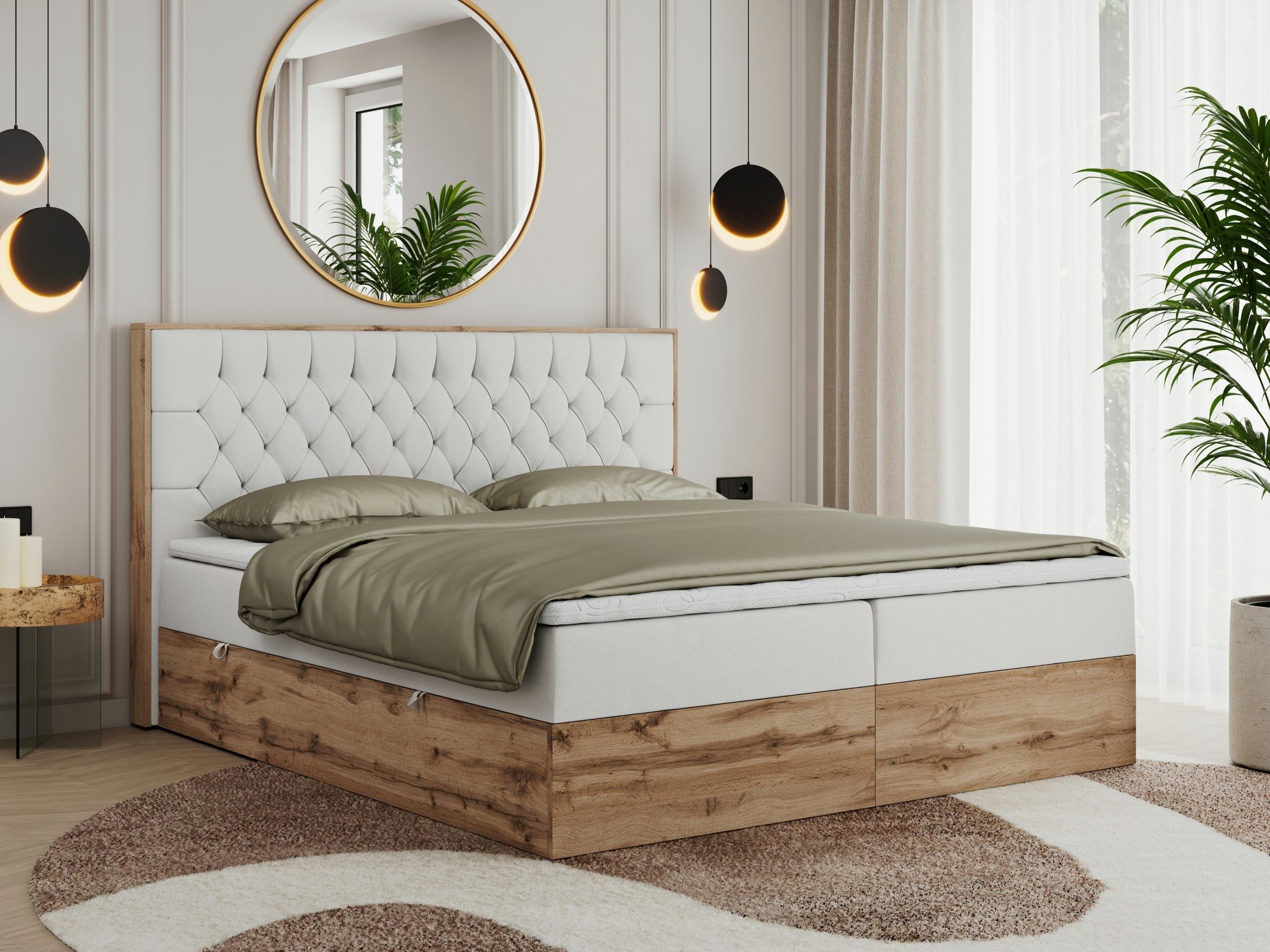 MKS MÖBEL Boxspringbett AMORE (Packung, Set, günstig online kaufen