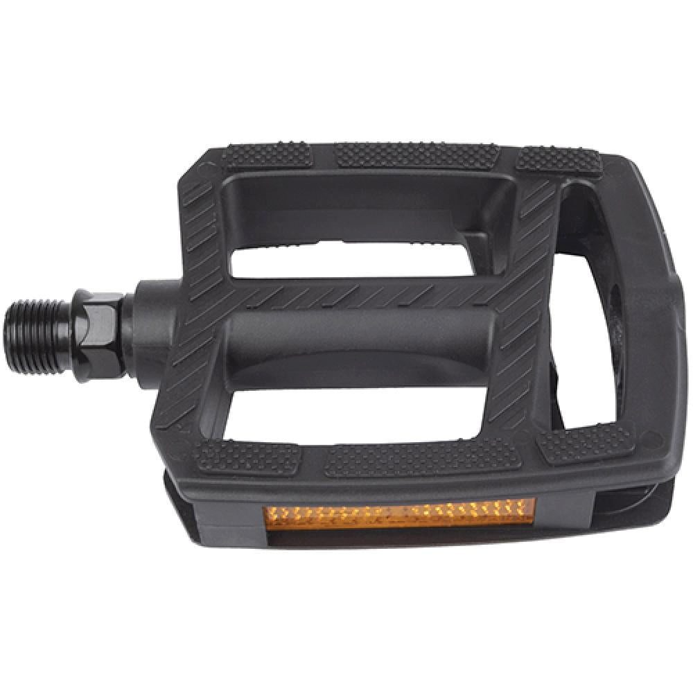 M-Wave Plattformpedale M-Wave Pedale Steady Flat 2 Kunststoff schwarz