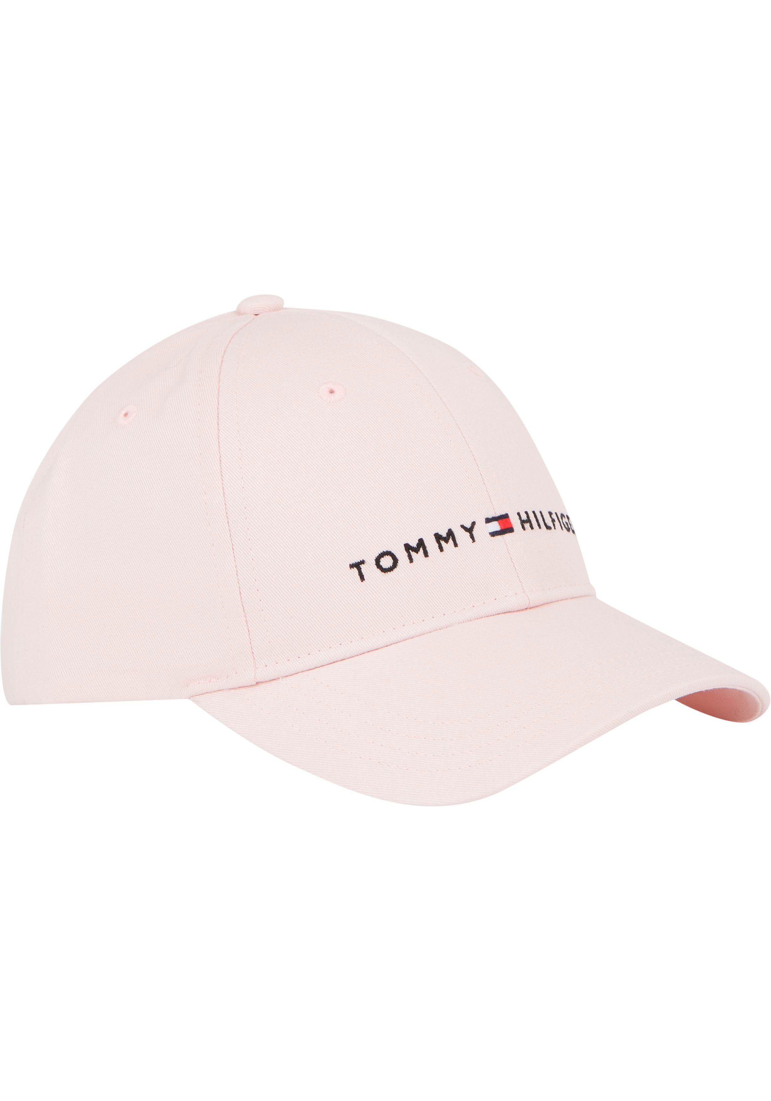 Tommy TH Logostickerei ESSENTIAL Kinder CAP Cap Junior MiniMe,mit Hilfiger Kids Fitted