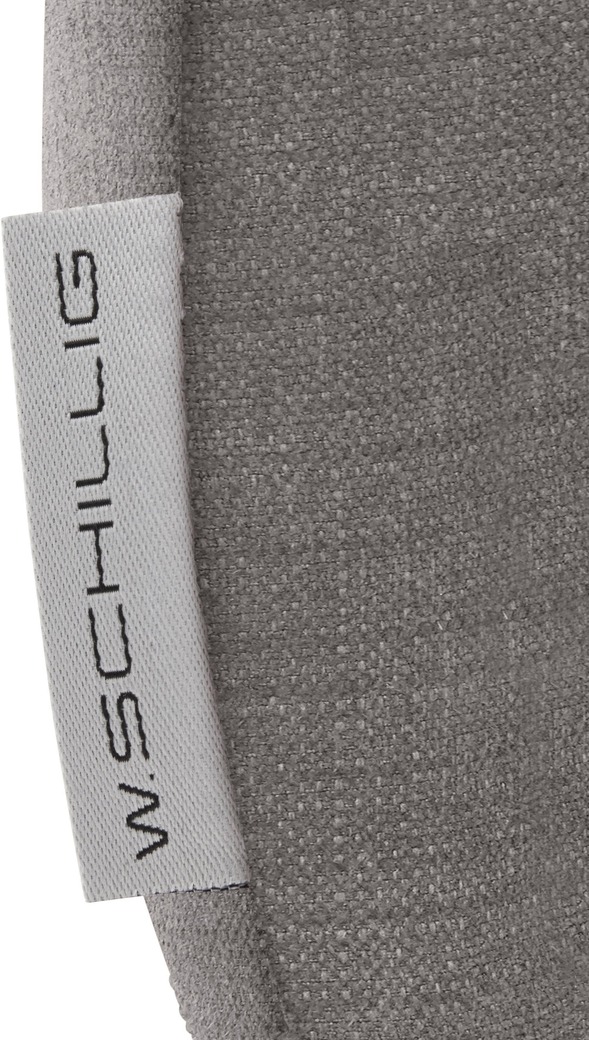 W.SCHILLIG Hocker enjoy&MORE, Füße schwarz pulverbeschichtet, Breite 106 cm