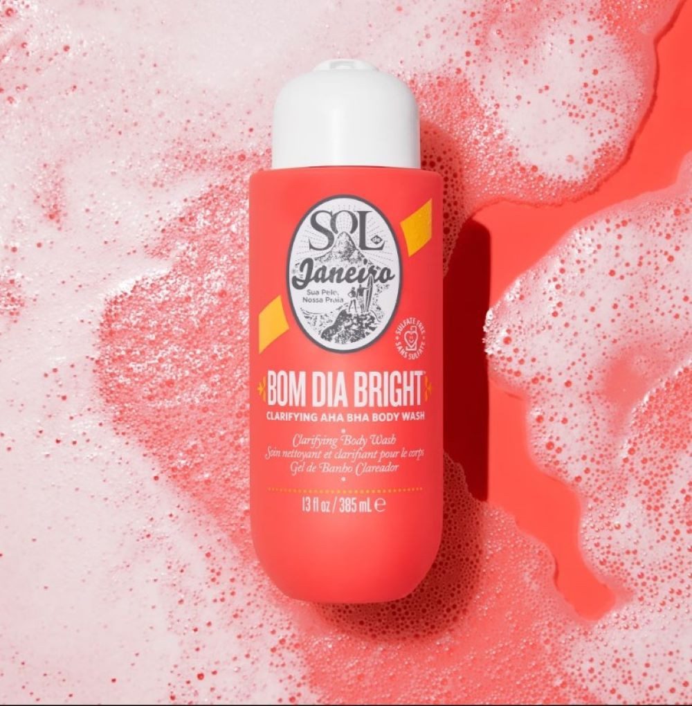 Sol de Janeiro Duschgel Bom Dia Bright Clarifying AHA BHA Bade- und Duschgel 385 ml