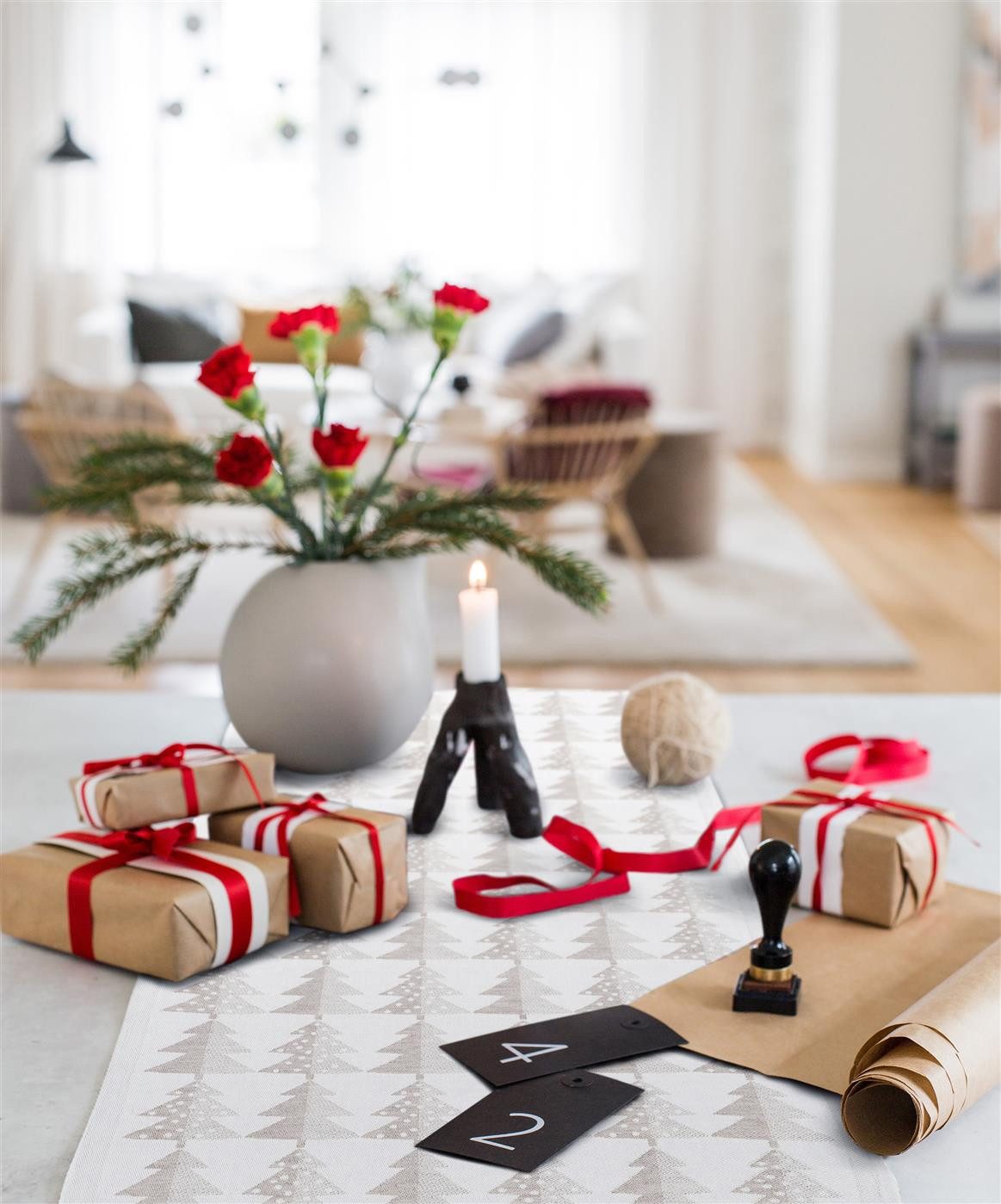 EKELUND MASTER WEAVERS 1692 Tischläufer Granar 35x120 cm, gewebt günstig online kaufen