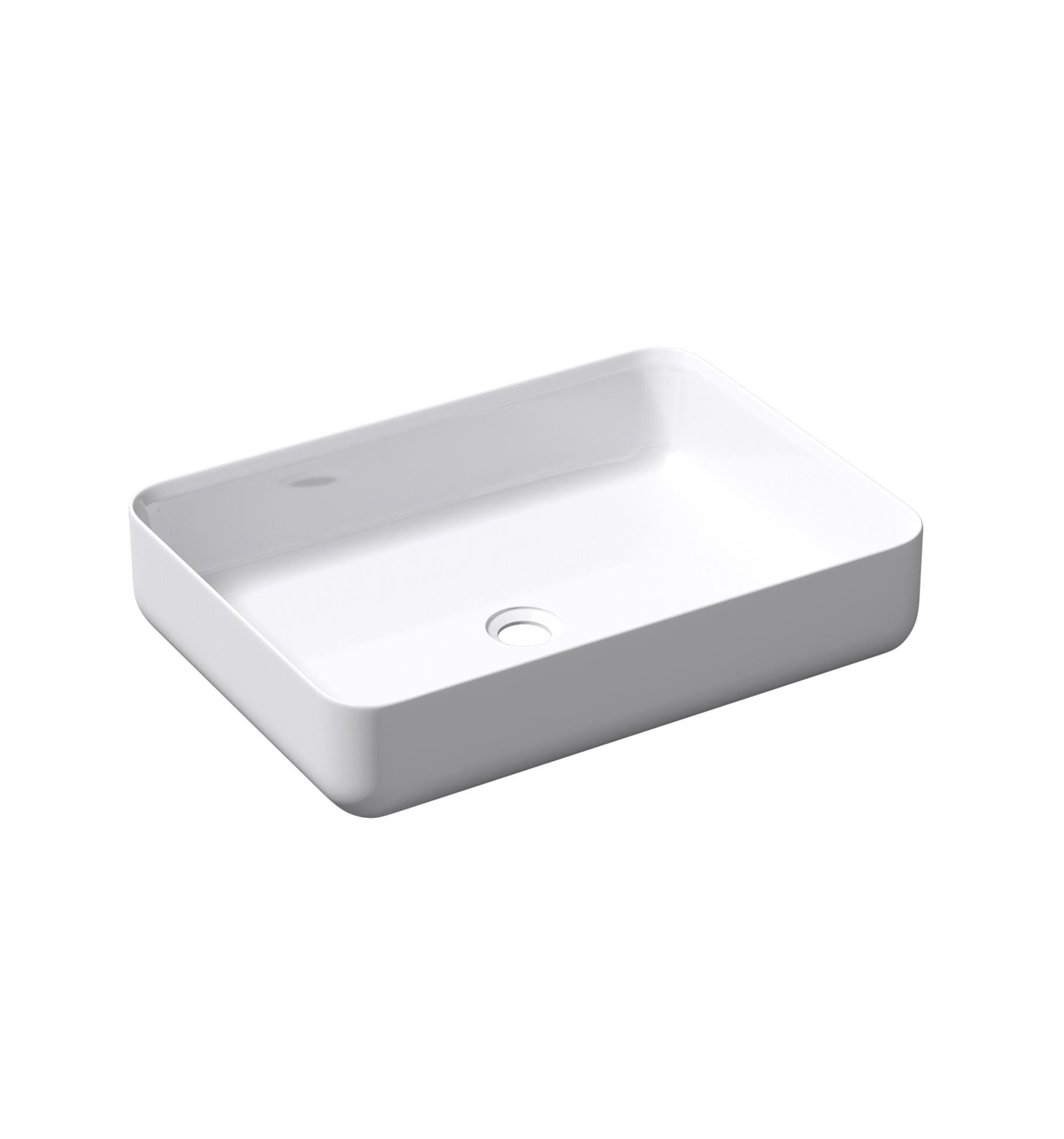 doporro Waschbecken Mineralguss Aufsatzwaschbecken Gussmarmor Waschtisch