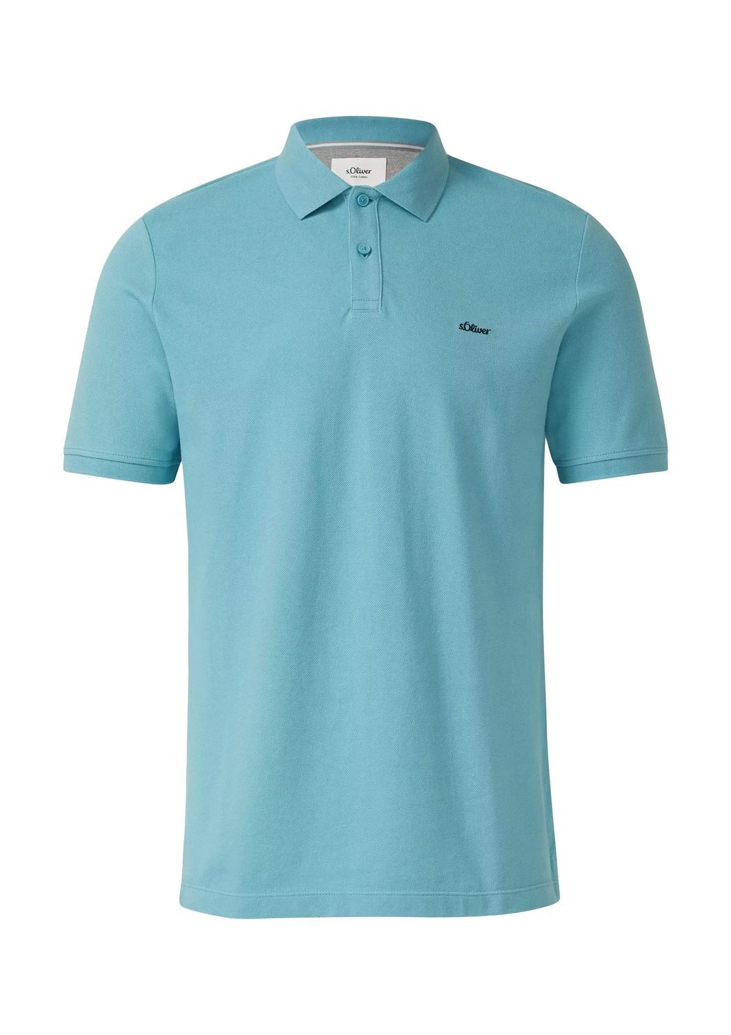 s.Oliver Poloshirt Big Size (1-tlg) Kragen, Köpfe, Logo günstig online kaufen