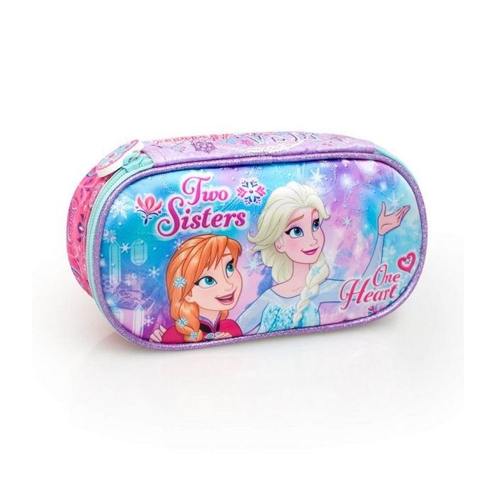 Disney Frozen Federmäppchen Disney´s Die Eiskönigin - Federmäppchen ungefüllt (1-tlg. Mädchen) Reißverschluss