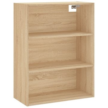 vidaXL Anrichte Highboard Sonoma-Eiche 69,5x34x180 cm Holzwerkstoff Glas Vitrine