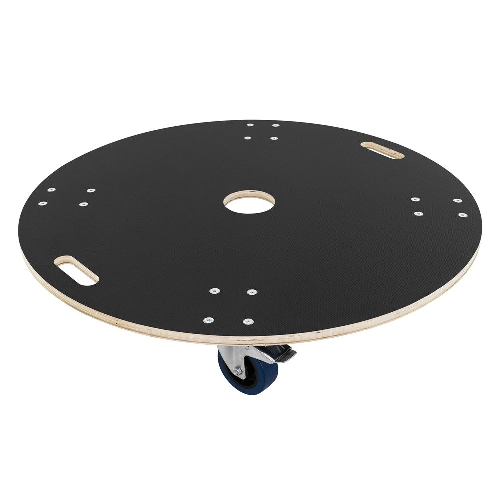 ECD Germany Möbelrolle Transportroller mit Siebdruckplatte, Möbel-Transport Transporthilfe, (1-St), Rollbrett Rollwagen Transportwagen Lastenroller Möbelhund Anthrazit