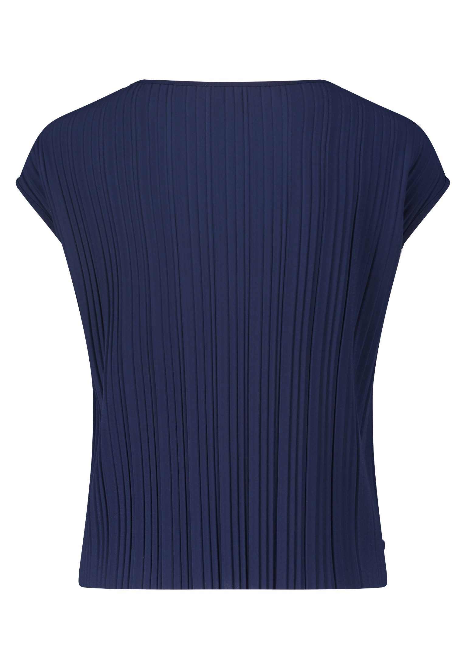 Betty&Co T-Shirt Betty & Co Rundhals-Shirt mit Plissee (1-tlg) Plissee