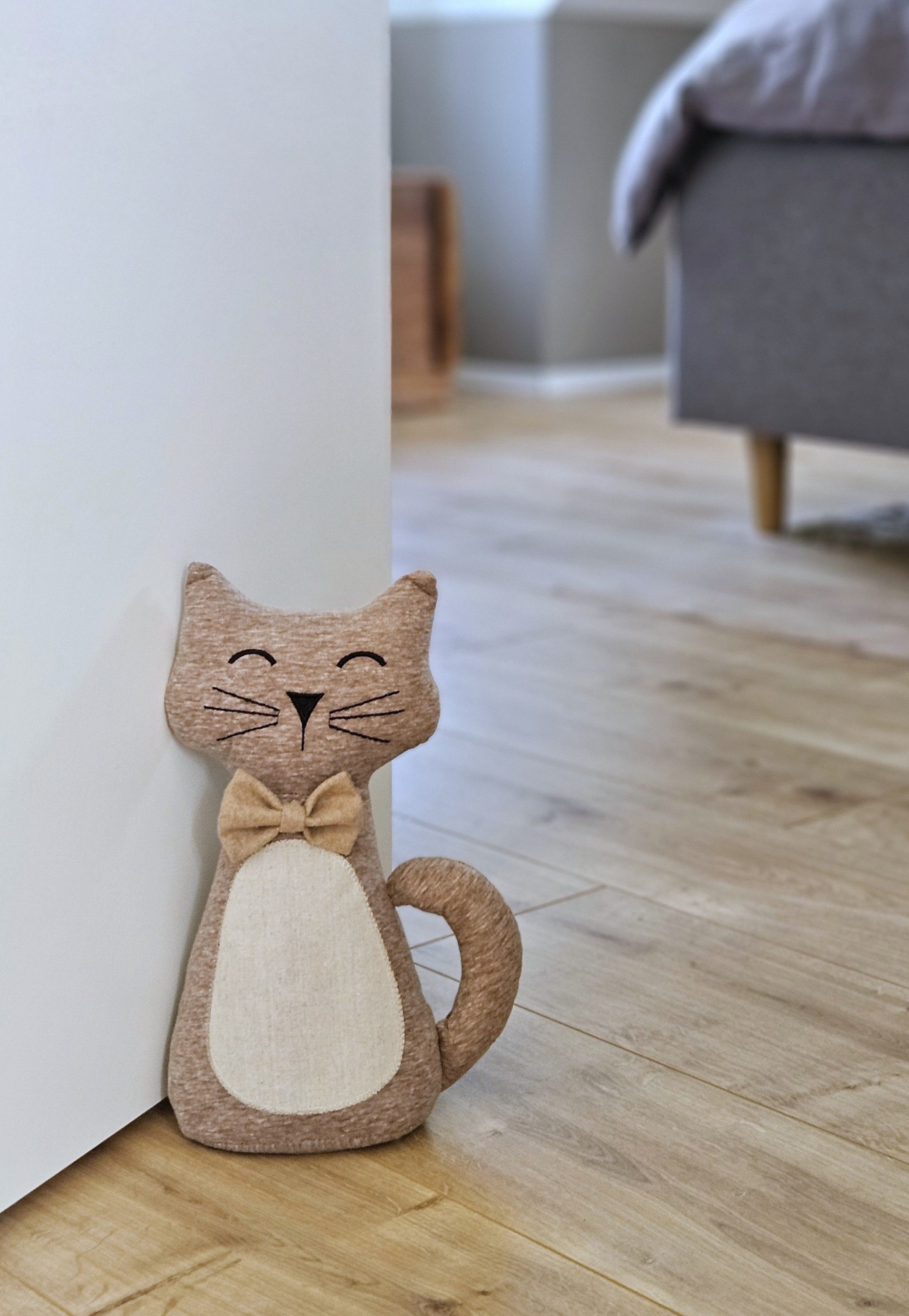 Meinposten Türstopper Türhalter Katze Molly Sandfüllung Stofftier Deko Katz günstig online kaufen