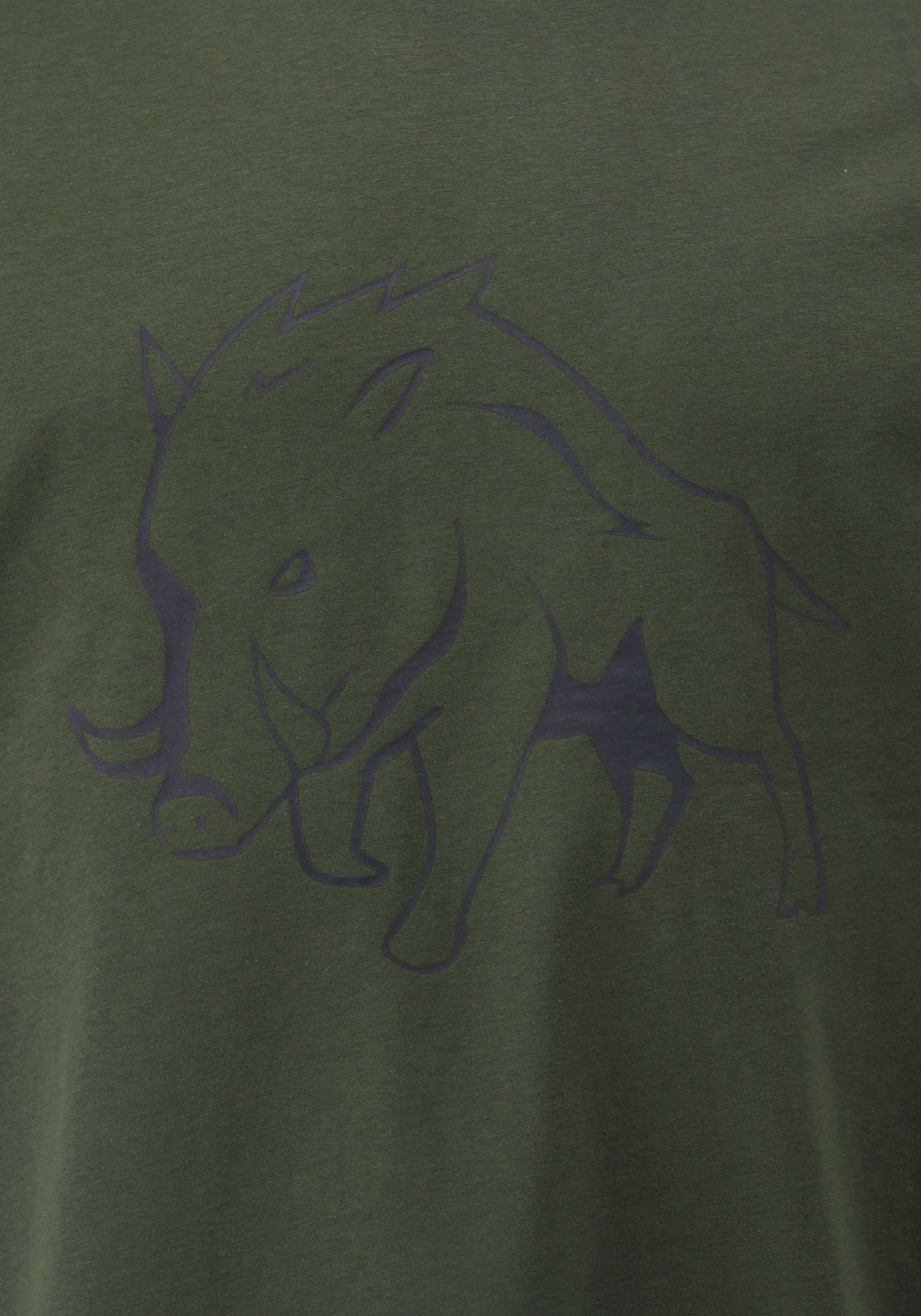 OS Trachten T-Shirt Bosod Herren Kurzarmshirt mit Wildschwein-Motiv auf der Brust