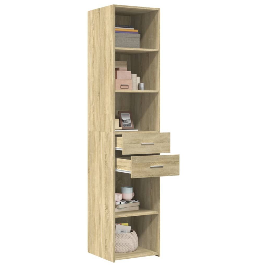 vidaXL Highboard Highboard Sonoma-Eiche 40x42,5x185 cm günstig online kaufen