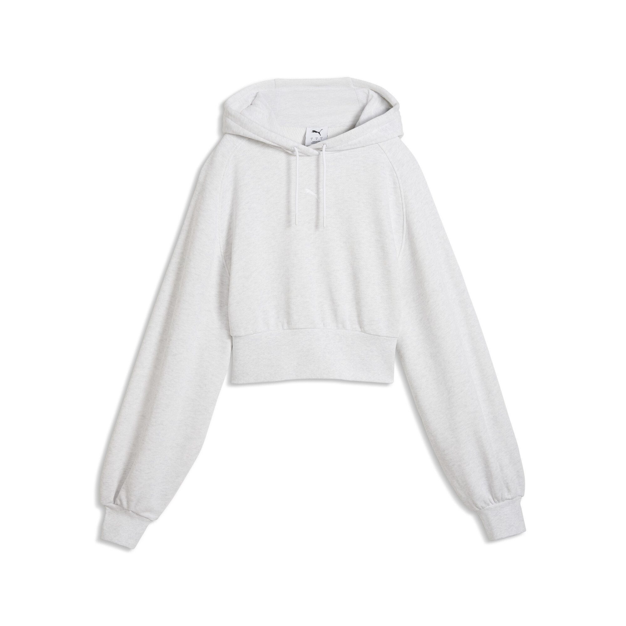 PUMA Hoodie Essentials Cropped Balloon Sleeve Hoodie Damen