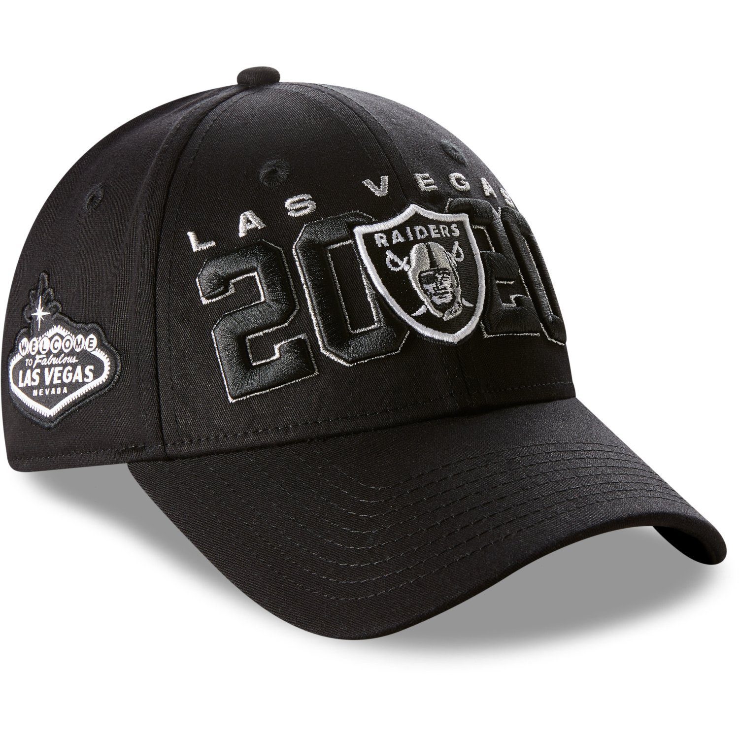 Raiders Stretch Era Cap Fitted 2020 9FORTY Vegas DRAFT Las New