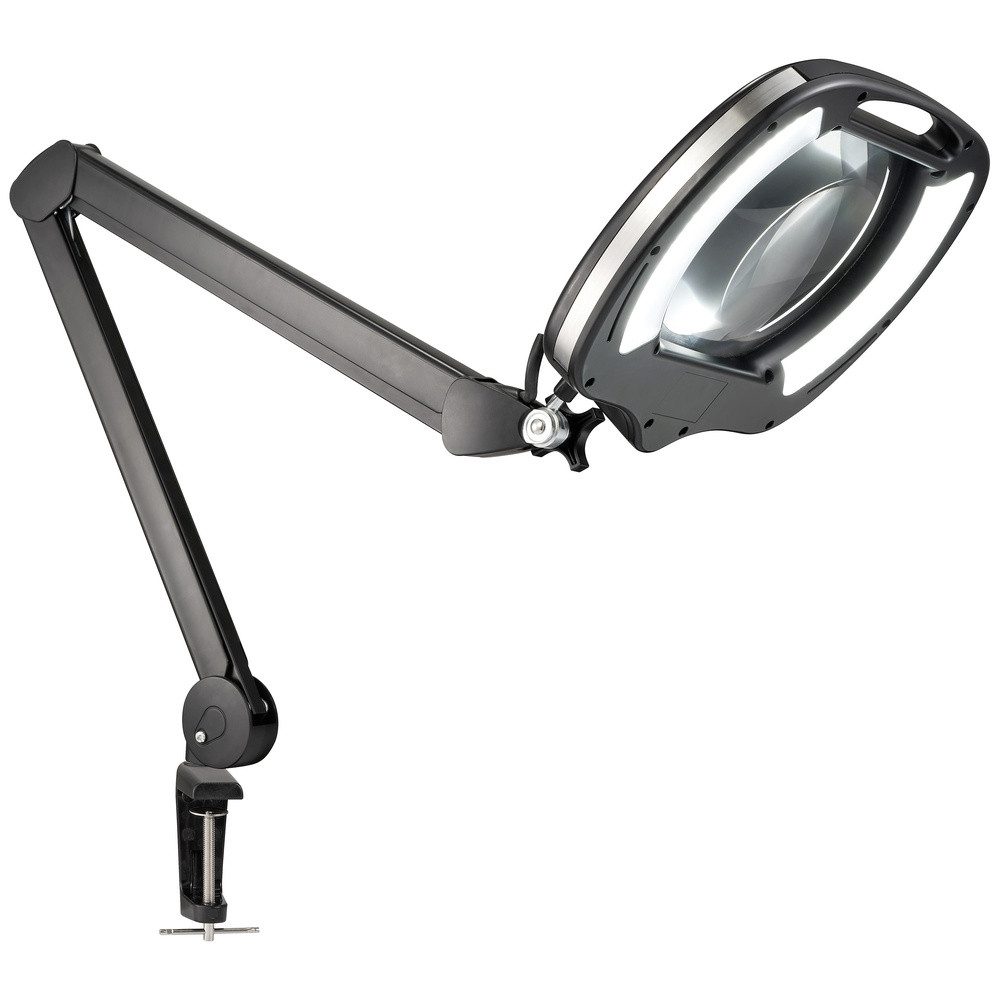 TOOLCRAFT Arbeitsleuchte TOOLCRAFT TO-9090711 ESD Lupenleuchte mit Klemmhalterung Vergrößerungs