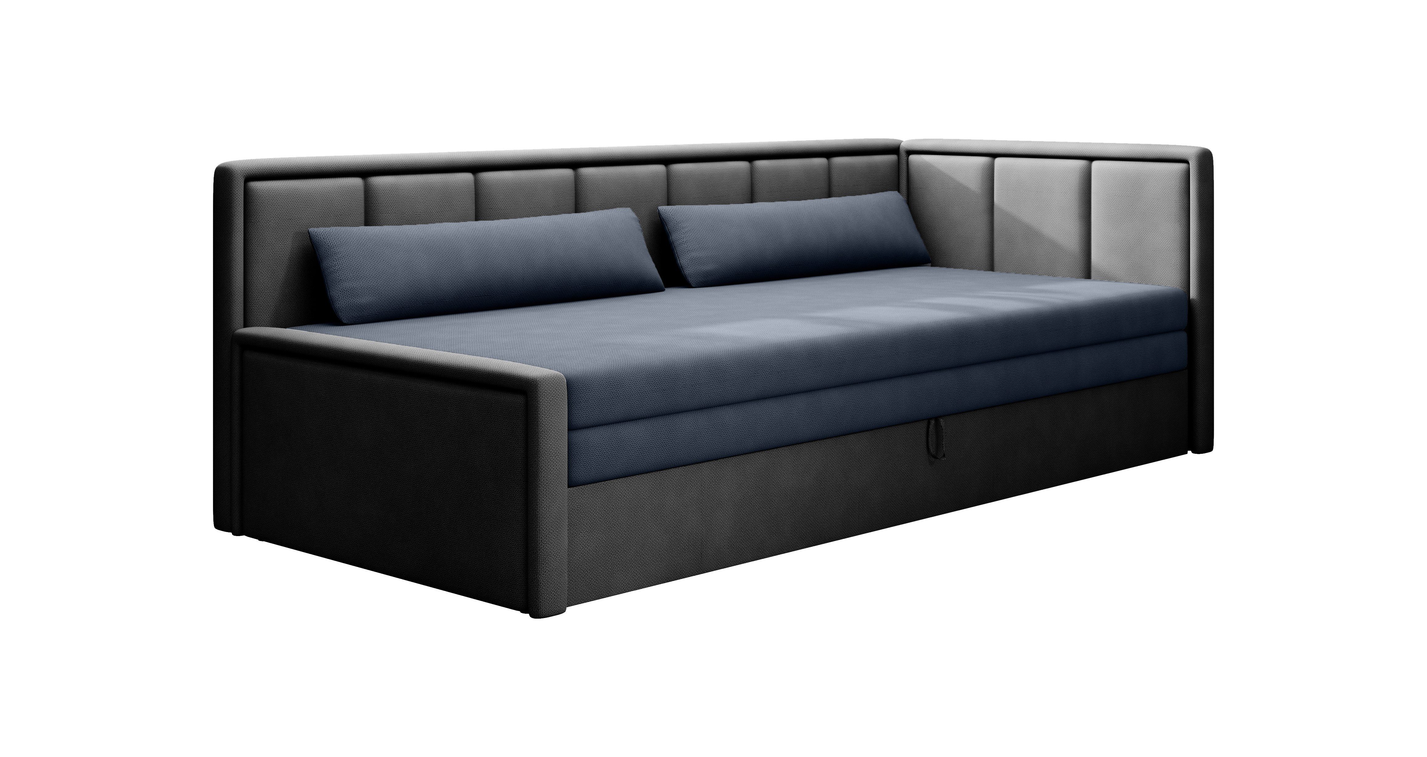 MOEBLO Schlafsofa FULO, Sofa mit Bettfunktion Couch für Wohnzimmer Polsters günstig online kaufen