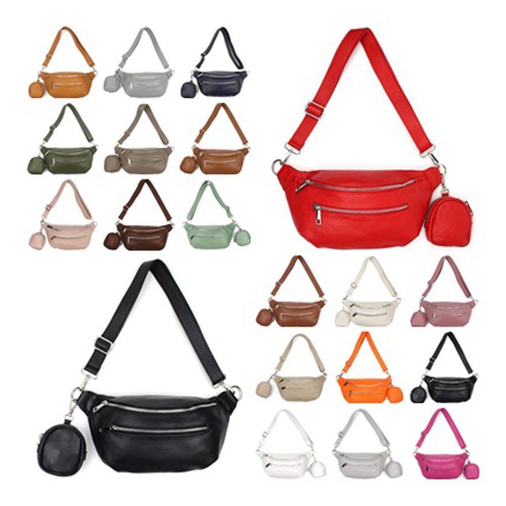 Sa-Lucca Bauchtasche Body Bag Bauchtasche Crossbag günstig online kaufen